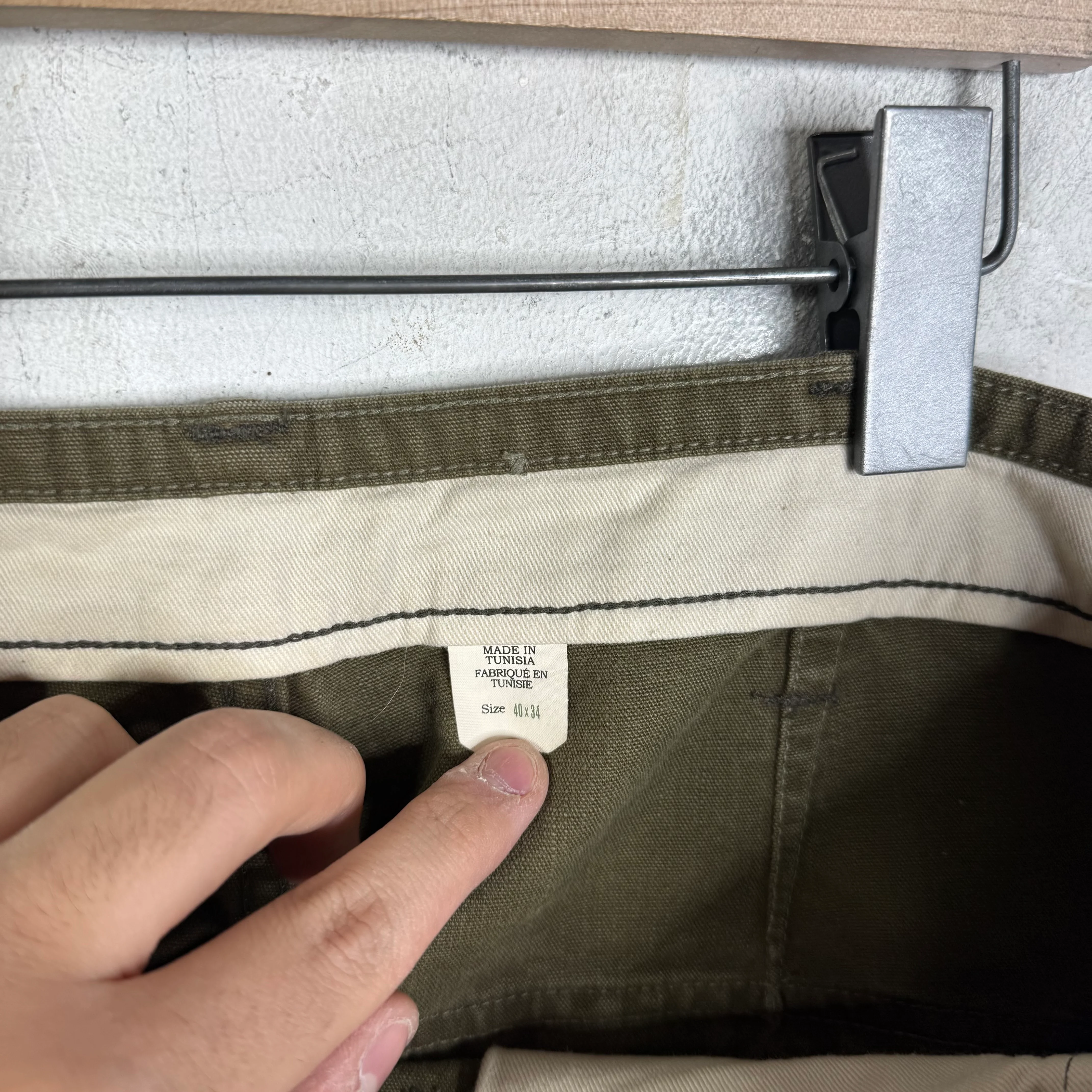 RRL Olive Double Knees - Image 6