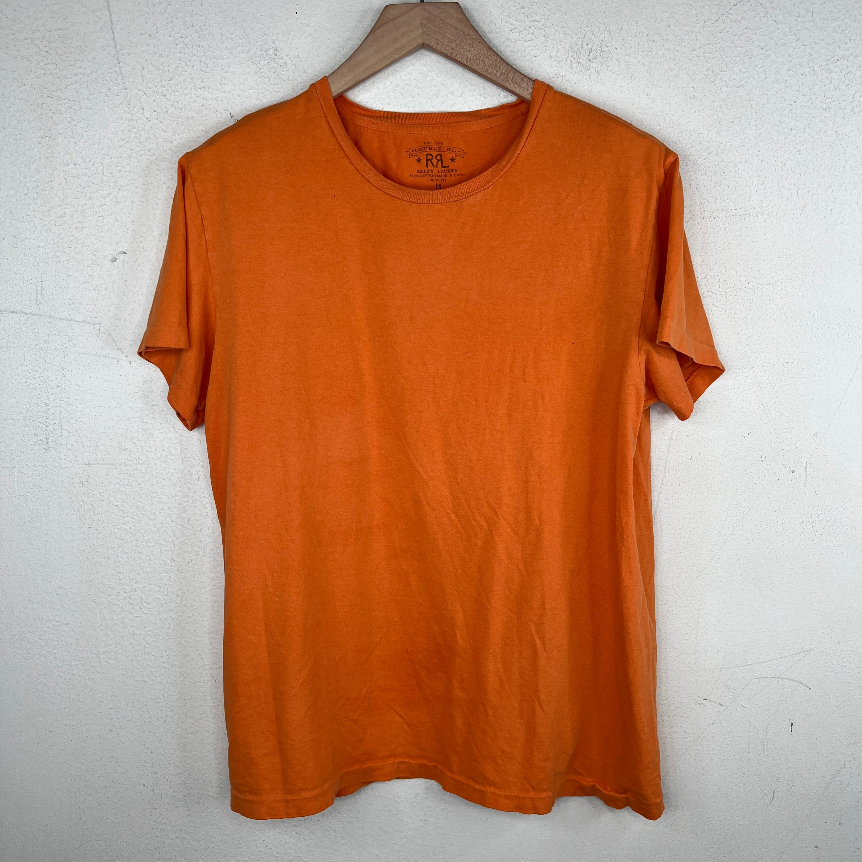 RRL Orange Basic T-Shirt