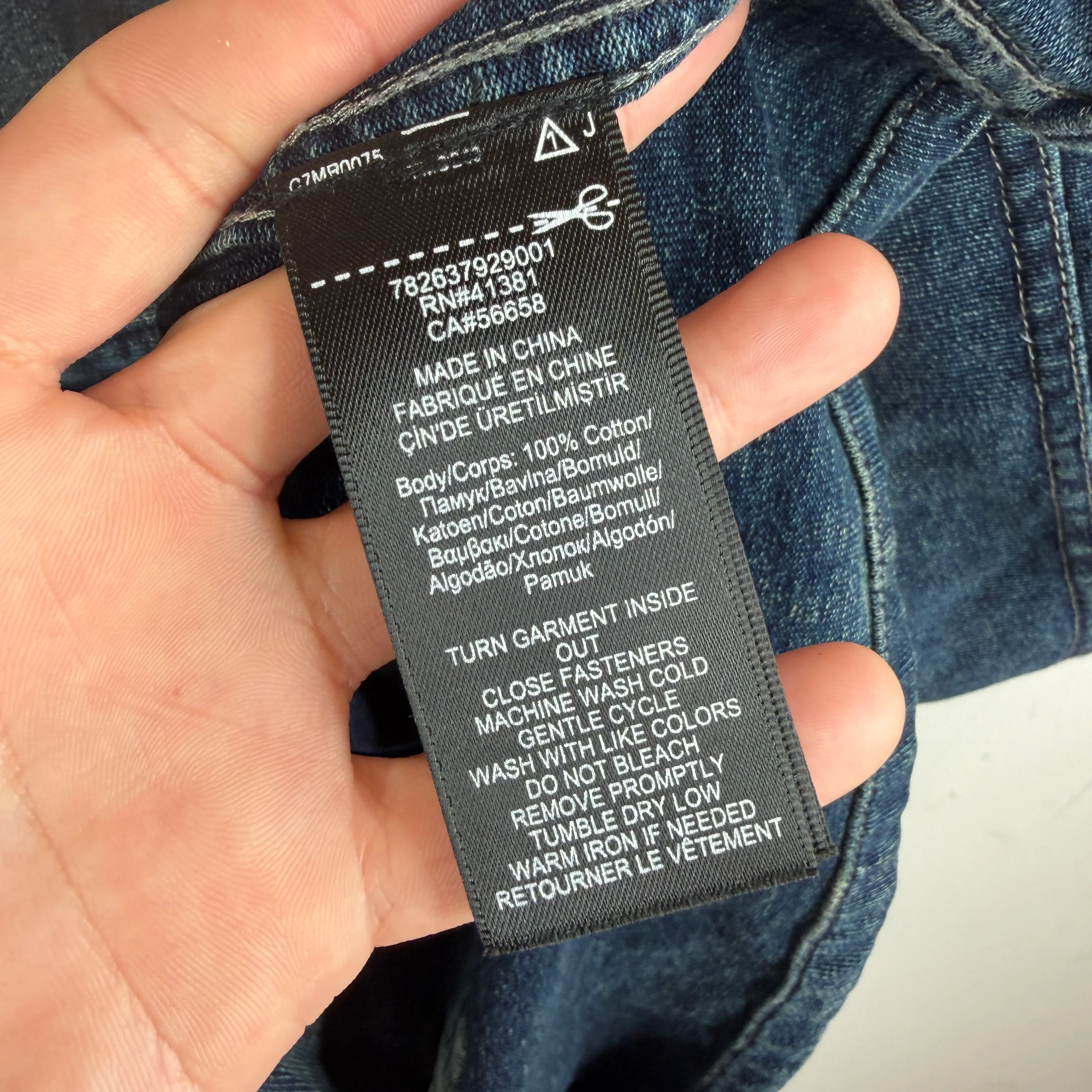 RRL Stencil Chore Jacket - Image 4