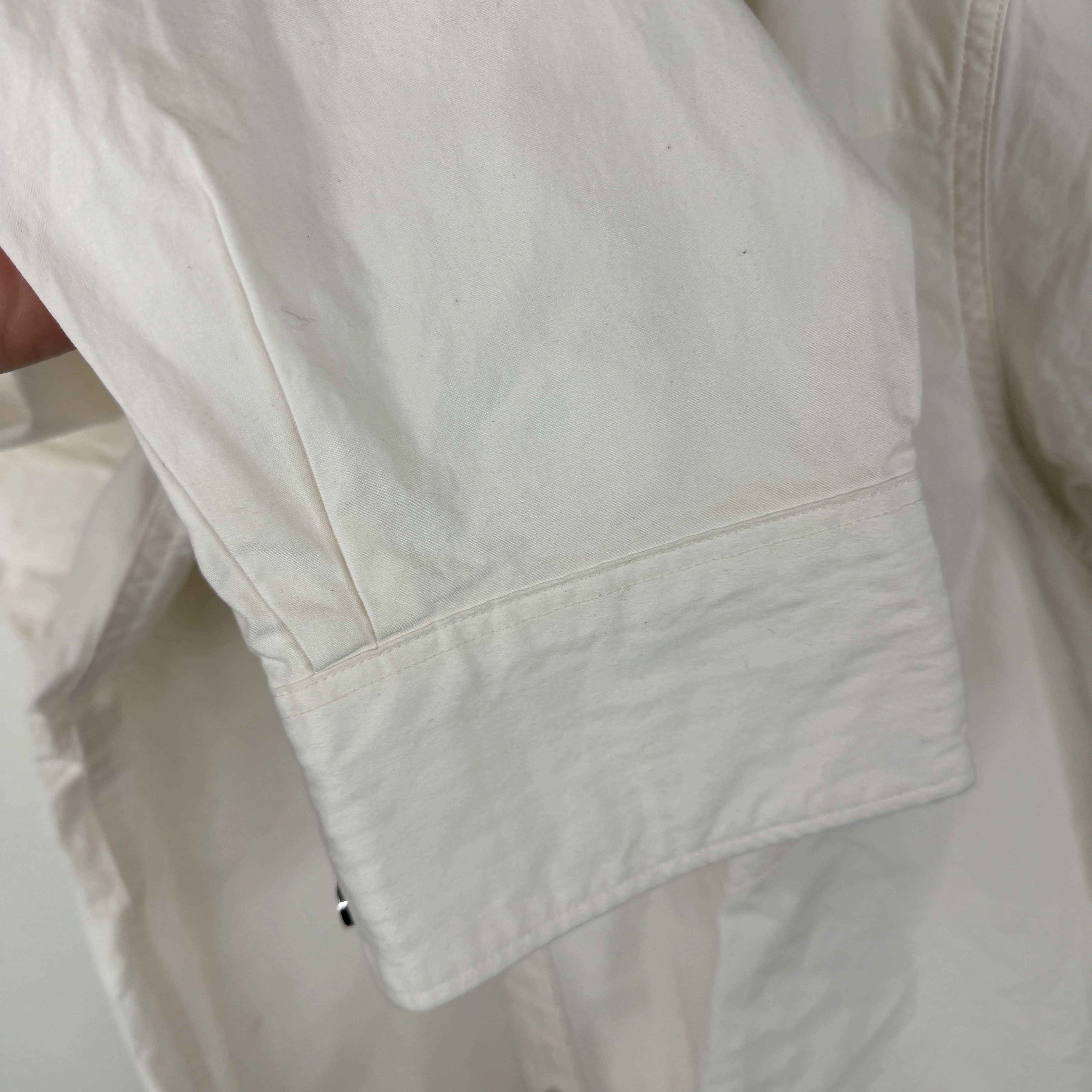 RRL White Pearl Snap Button Up Western Shirt - Image 5