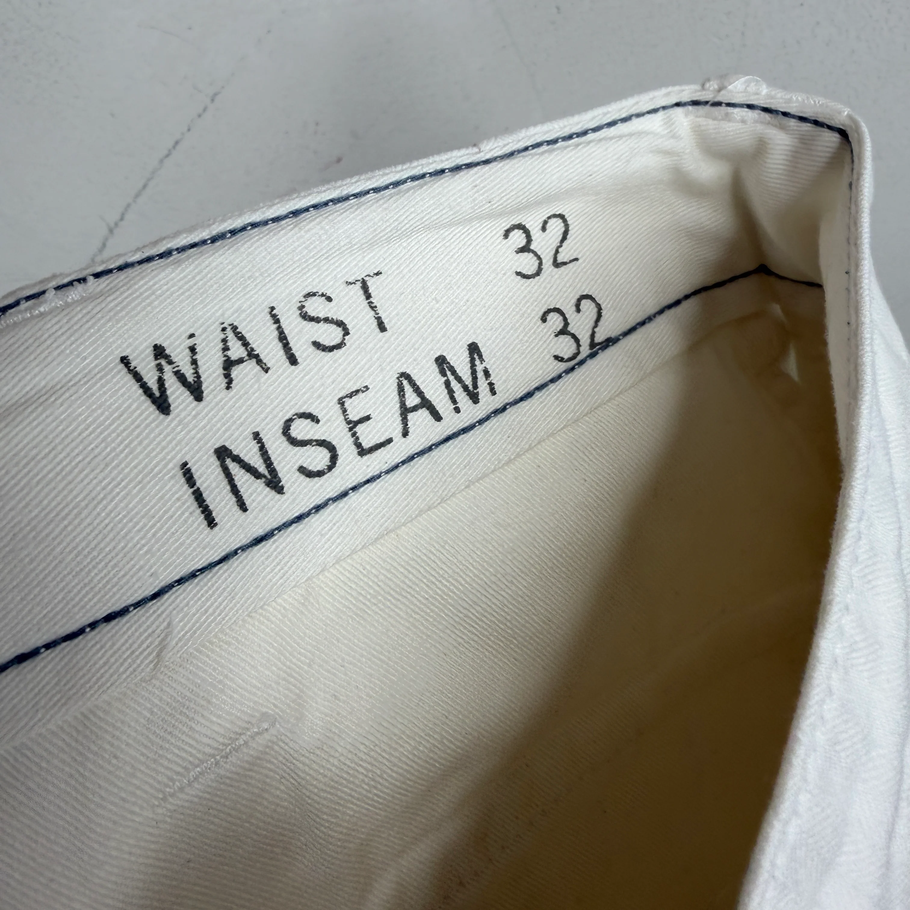 RRL White Herringbone Pants - Image 4