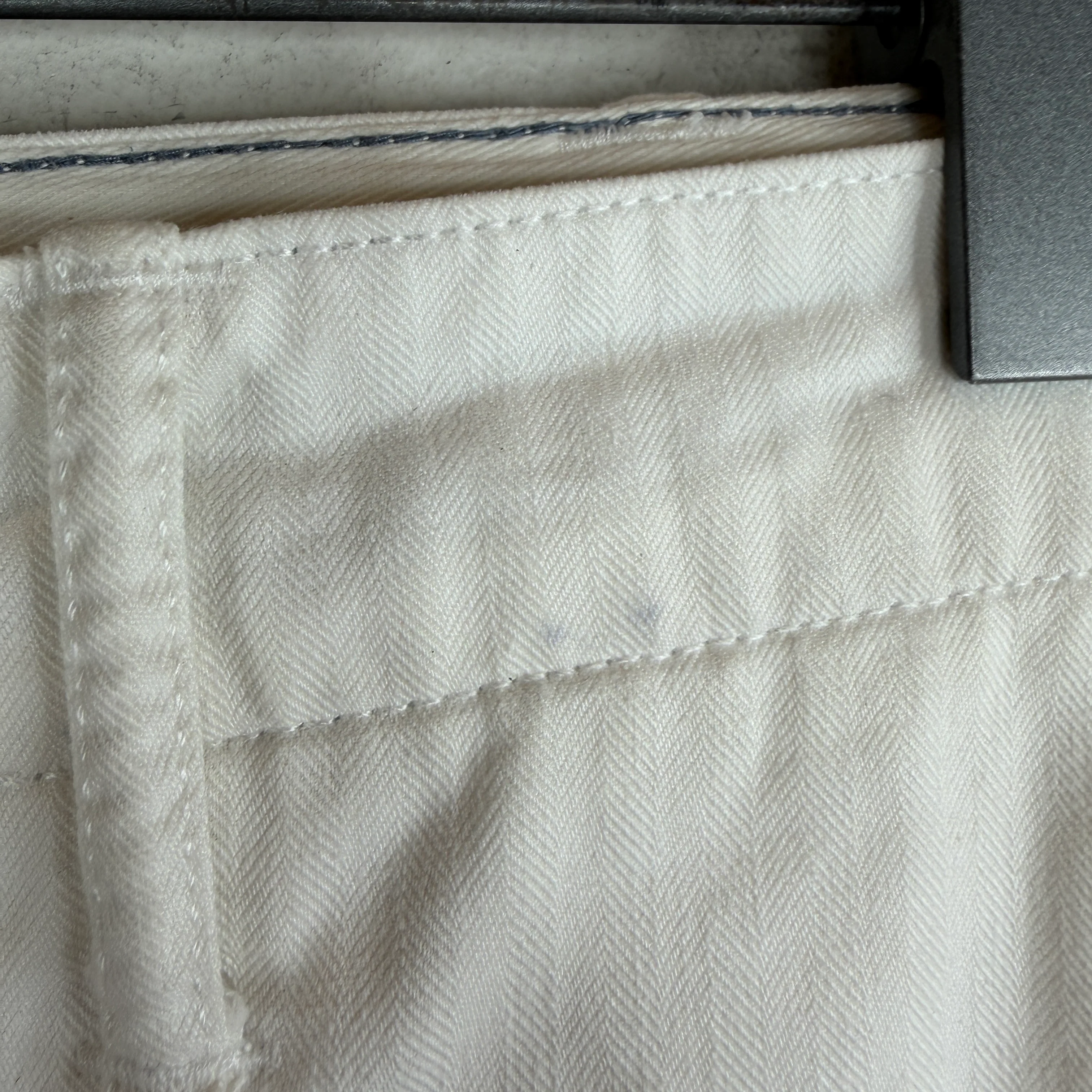 RRL White Herringbone Pants - Image 7