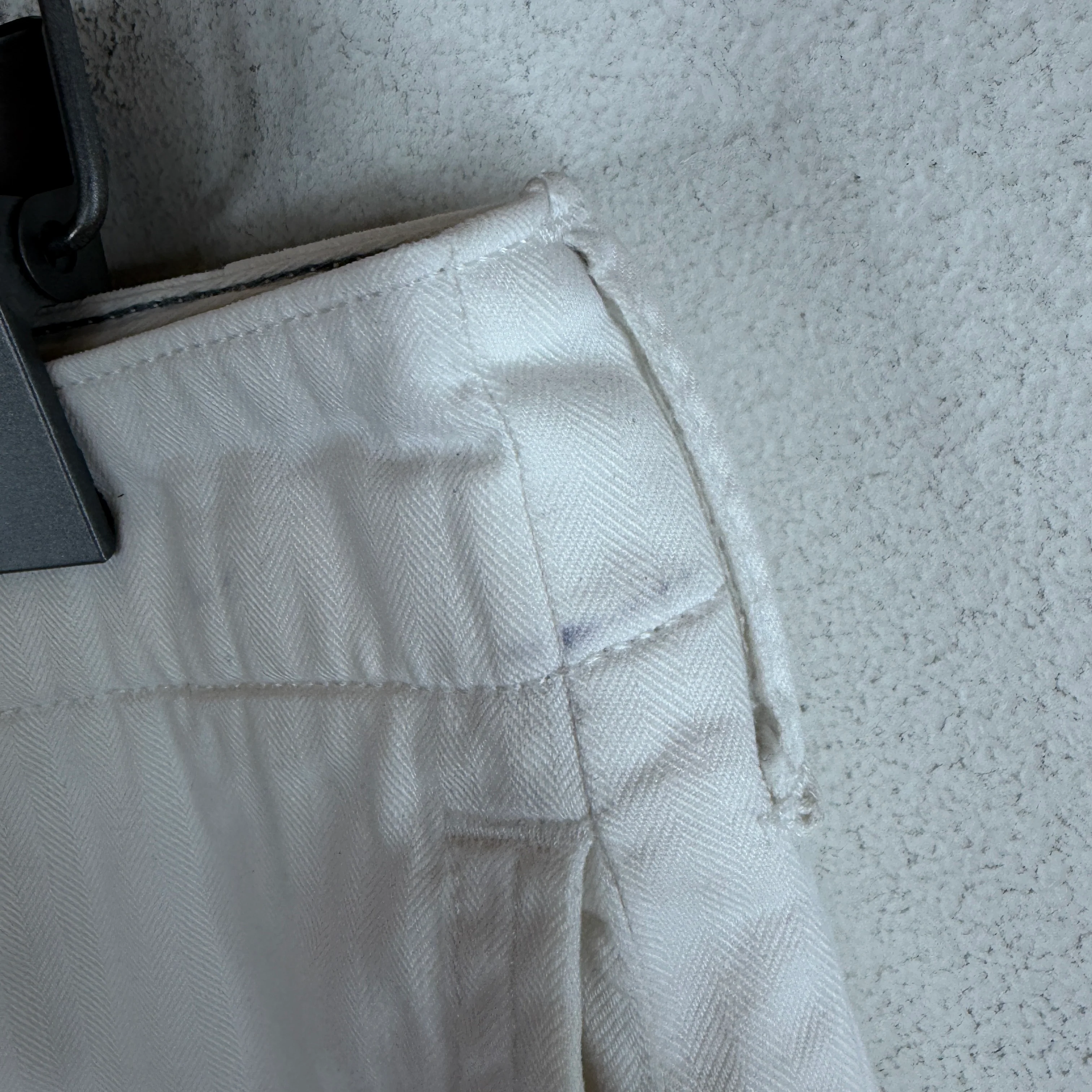 RRL White Herringbone Pants - Image 9