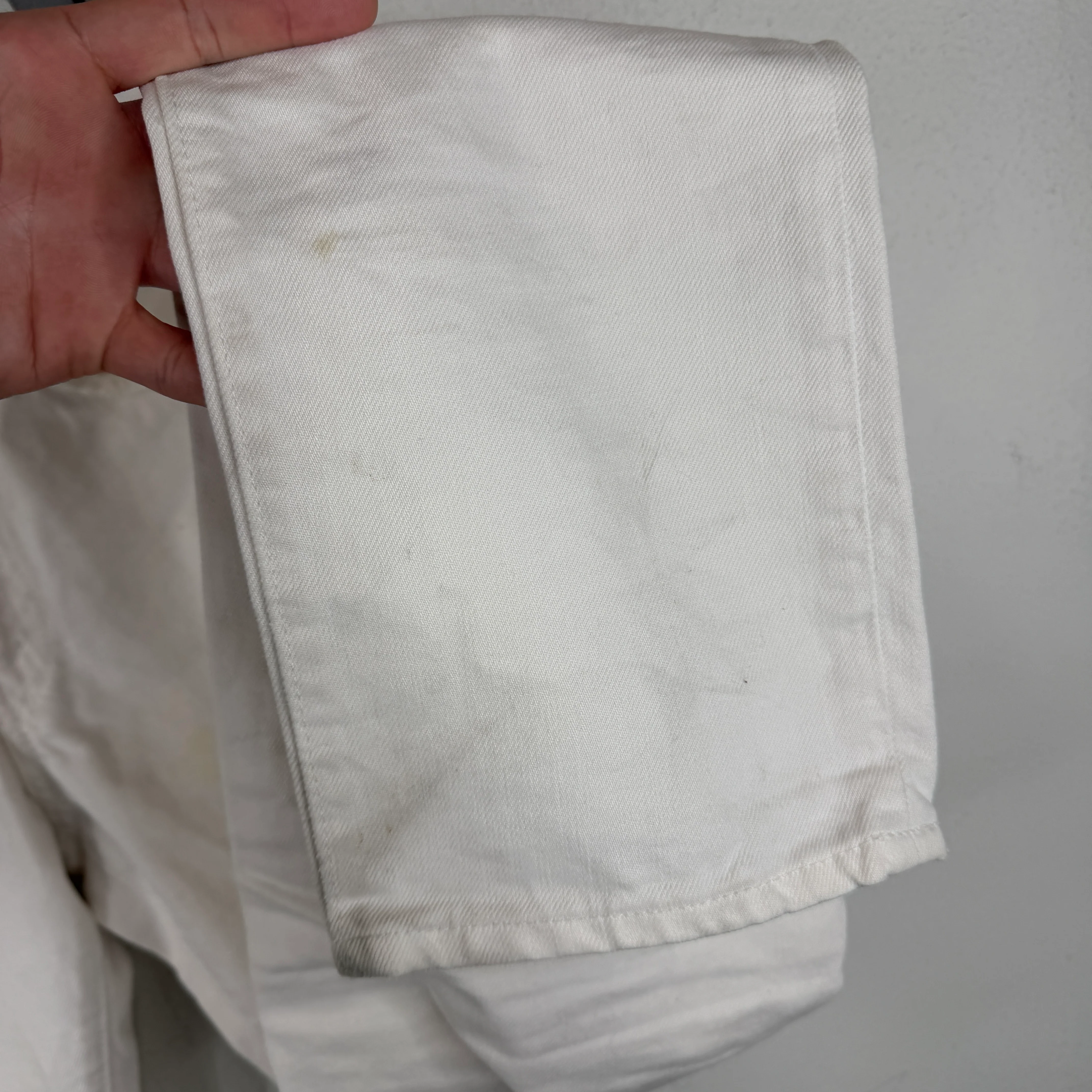 RRL White Slim Jeans - Image 12