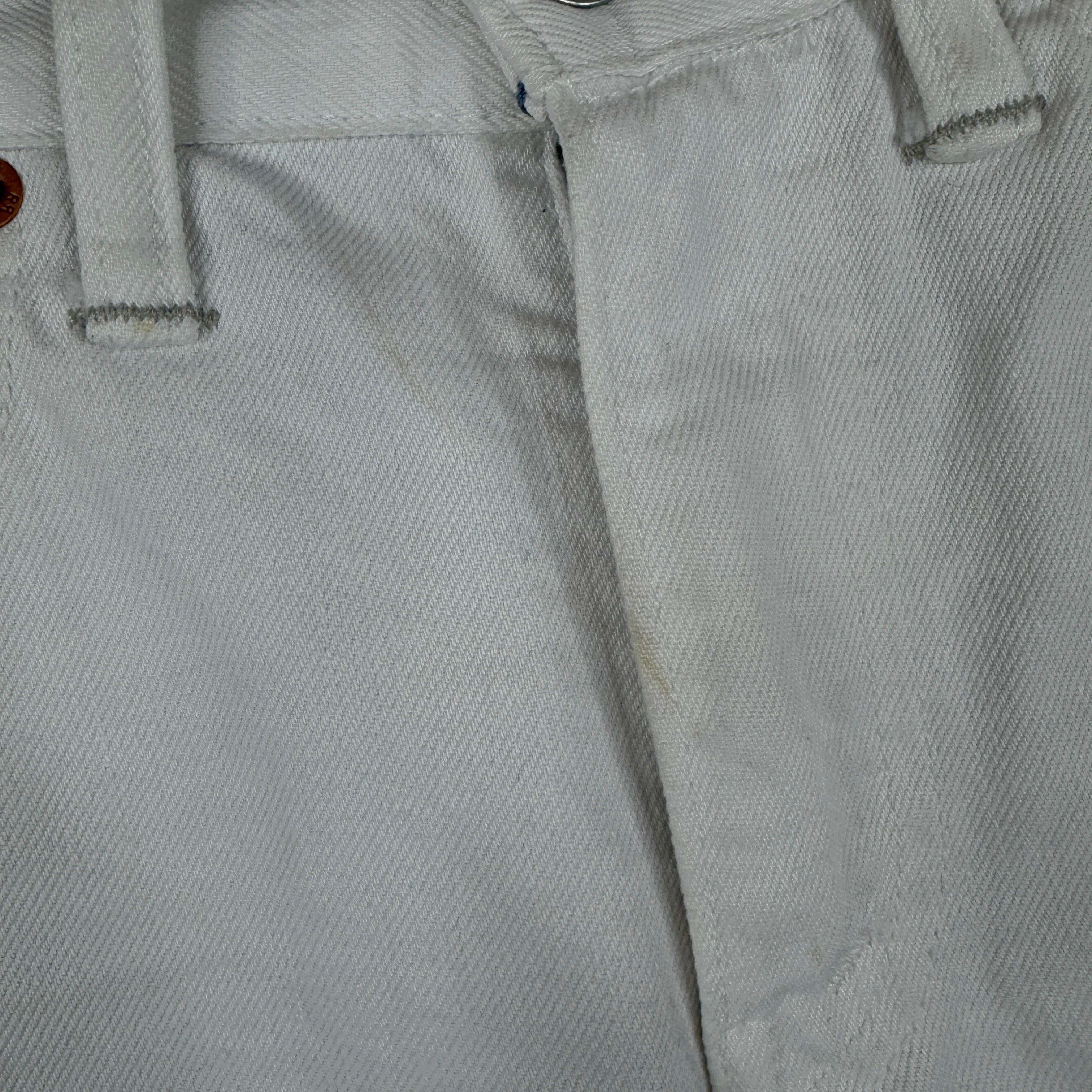 RRL White Slim Jeans - Image 5