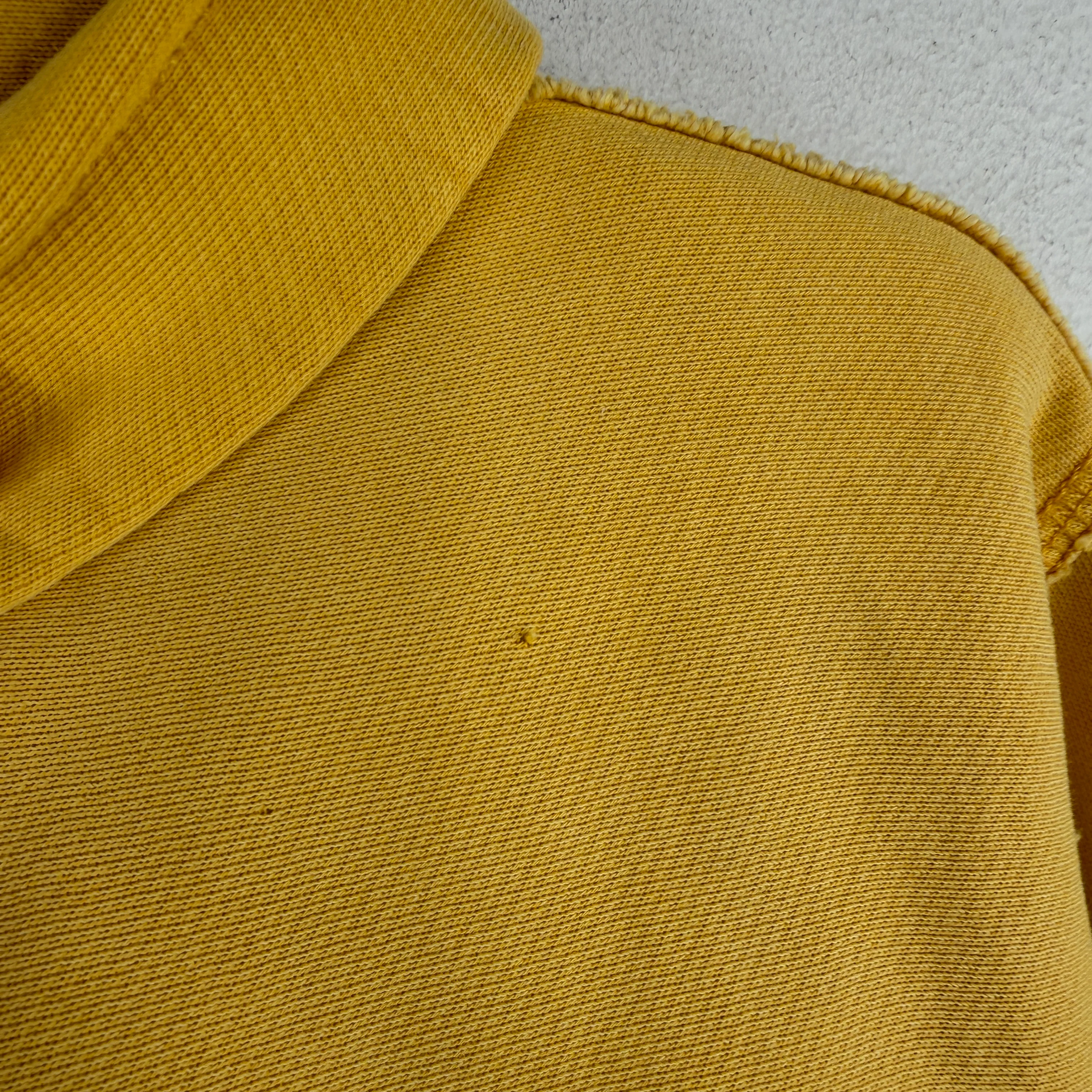 RRL Yellow V-Stitch Hoodie - Image 5