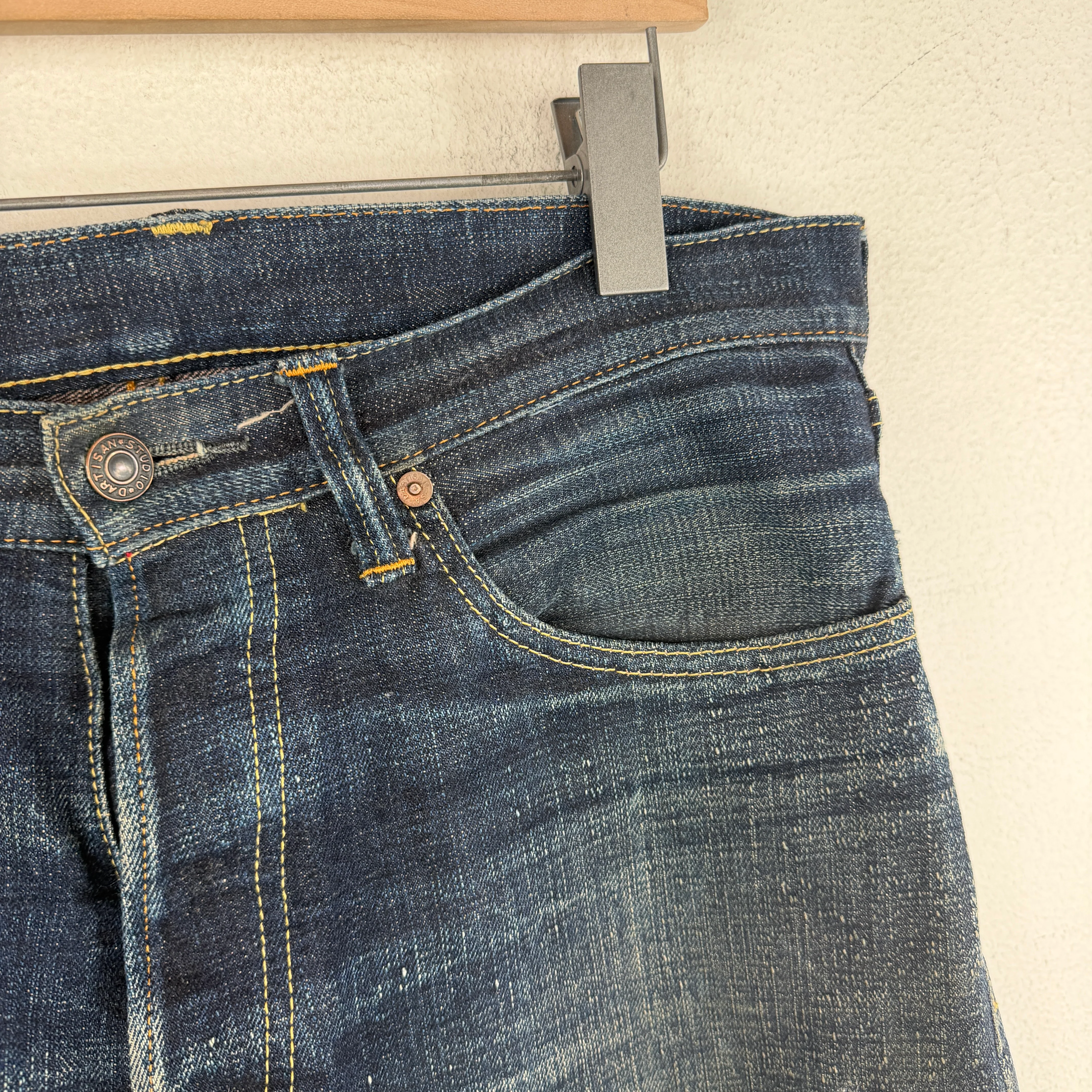 Studio D Artisan Selvedge Blue Jeans - Image 5