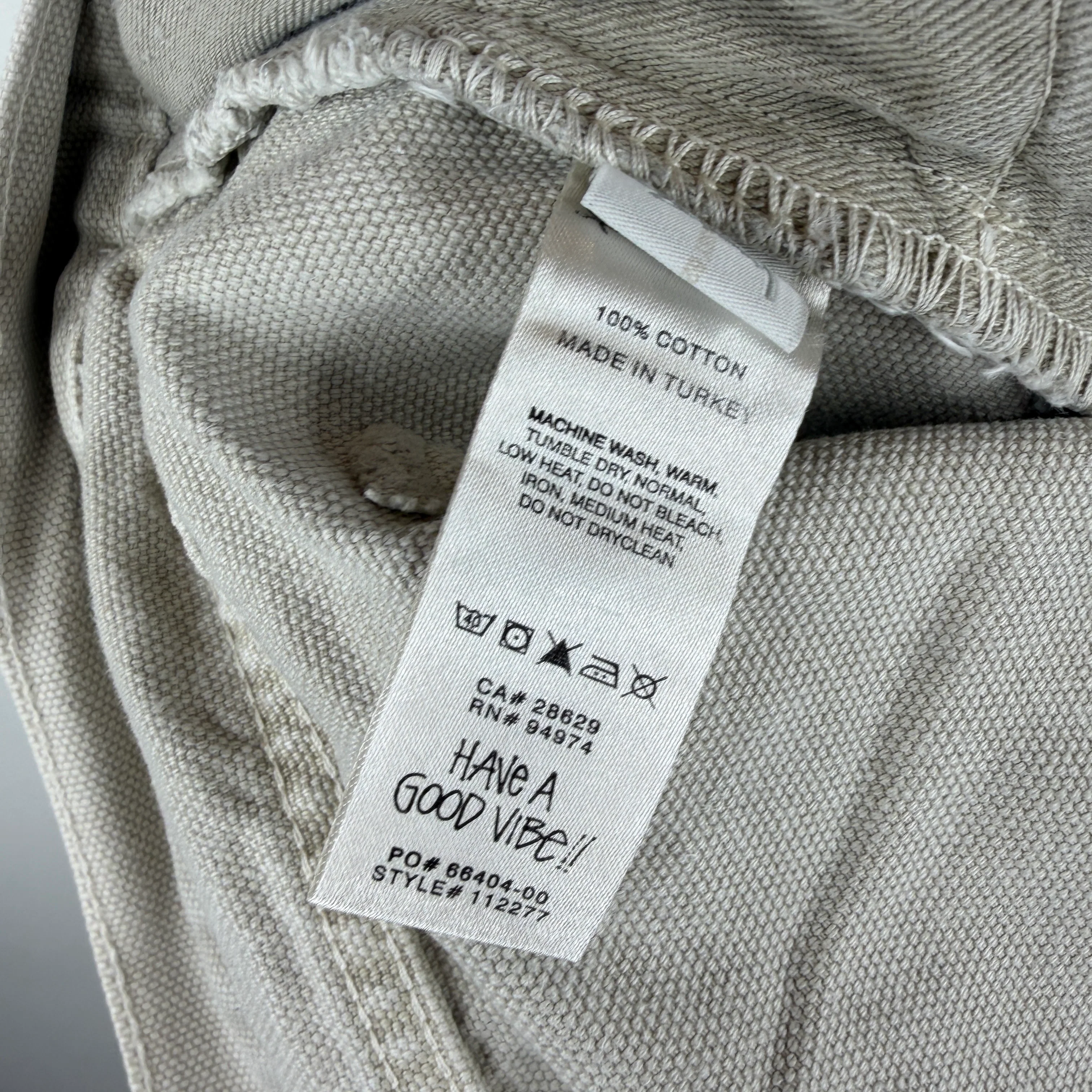 Stussy Big Ol White Jean Shorts - Image 4