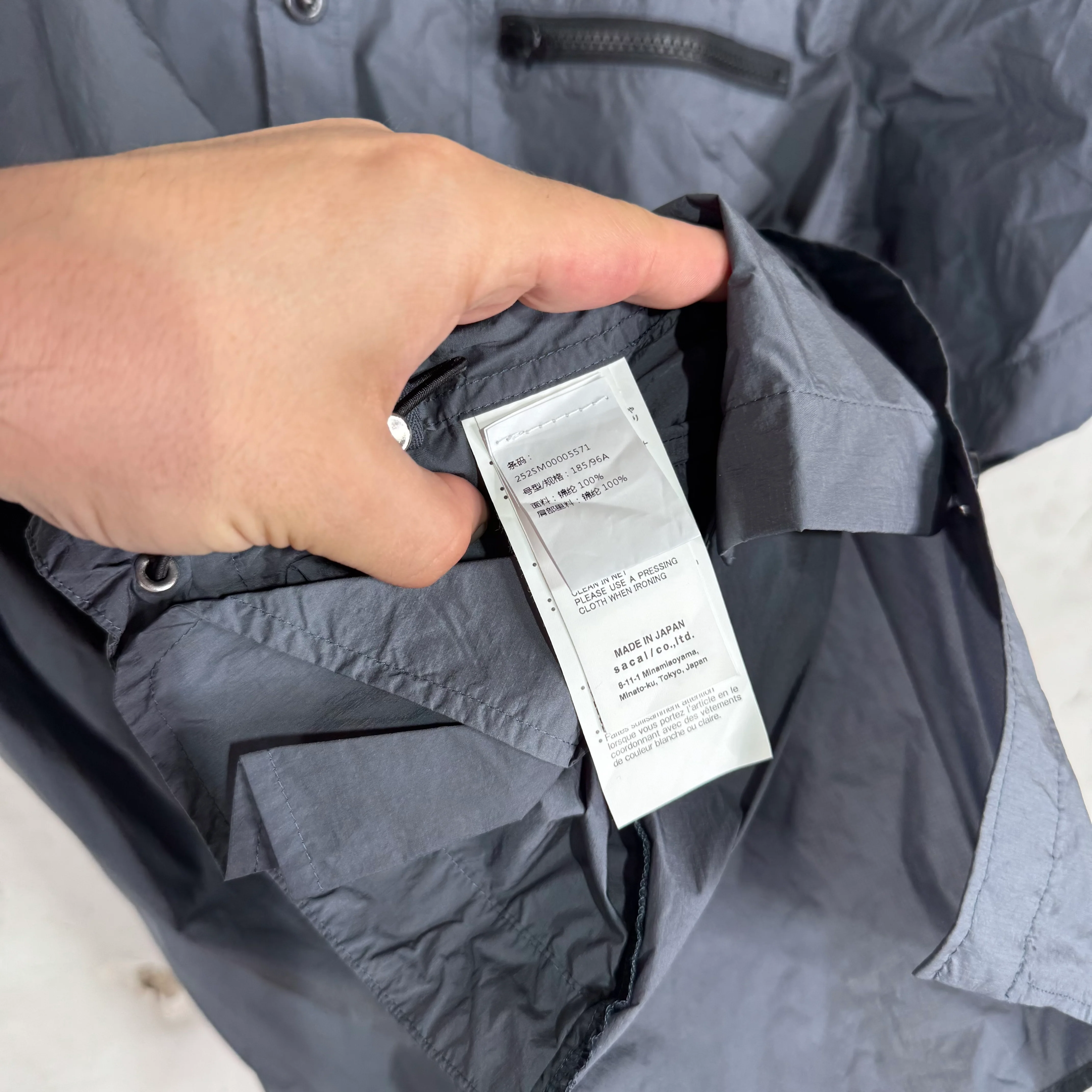 Sacai Nylon Zippered Shirt - Image 4