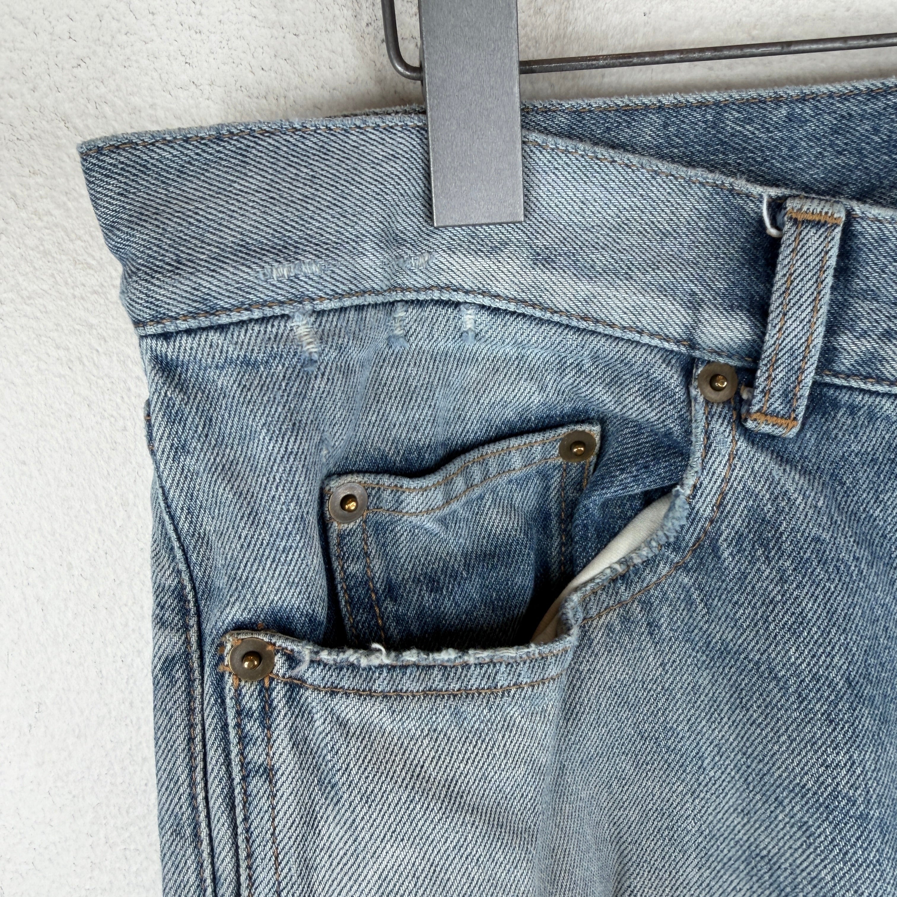 Saint Laurent Light Wash D18 Jeans - Image 6