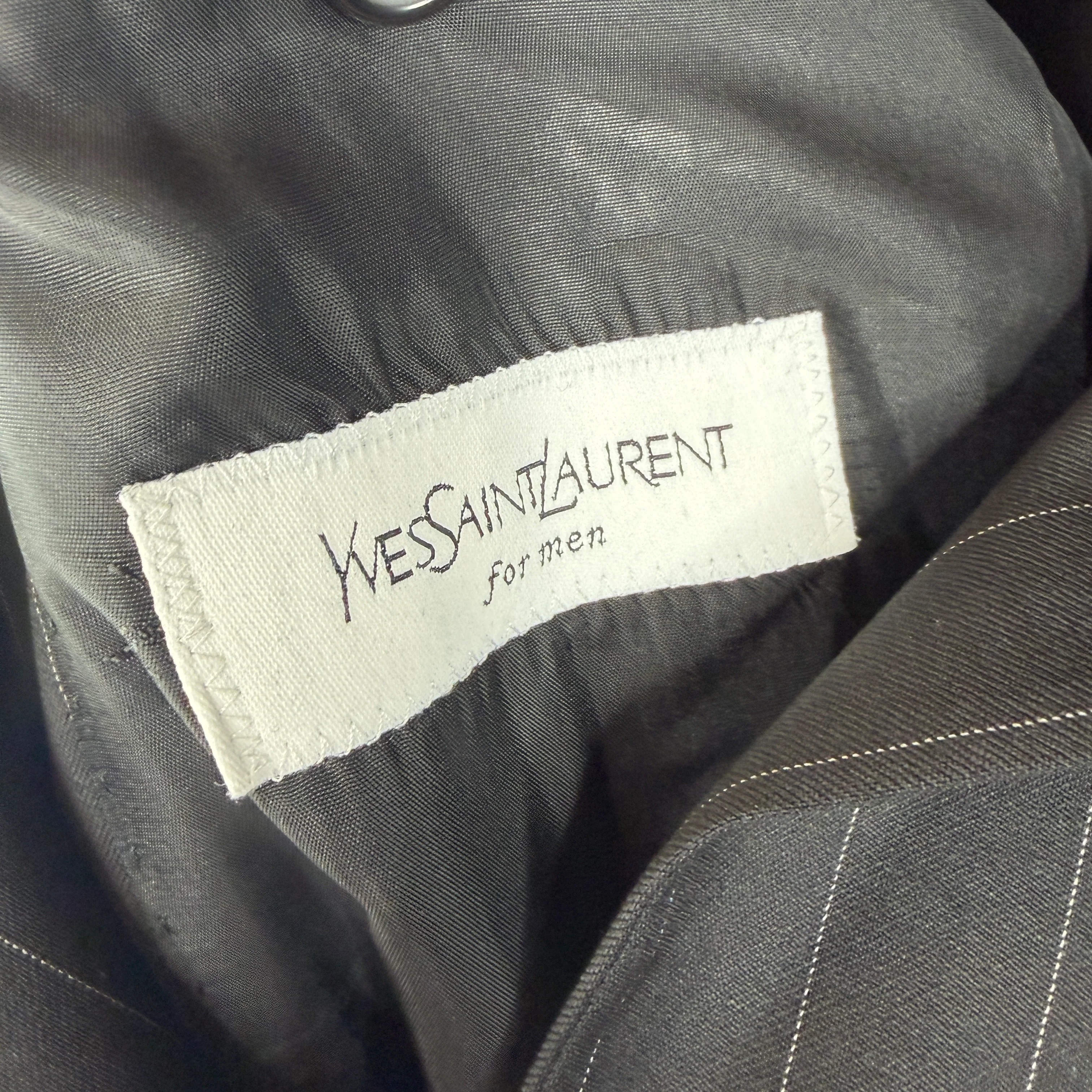 Saint Laurent Vintage Pinstripe Suit Set - Image 6