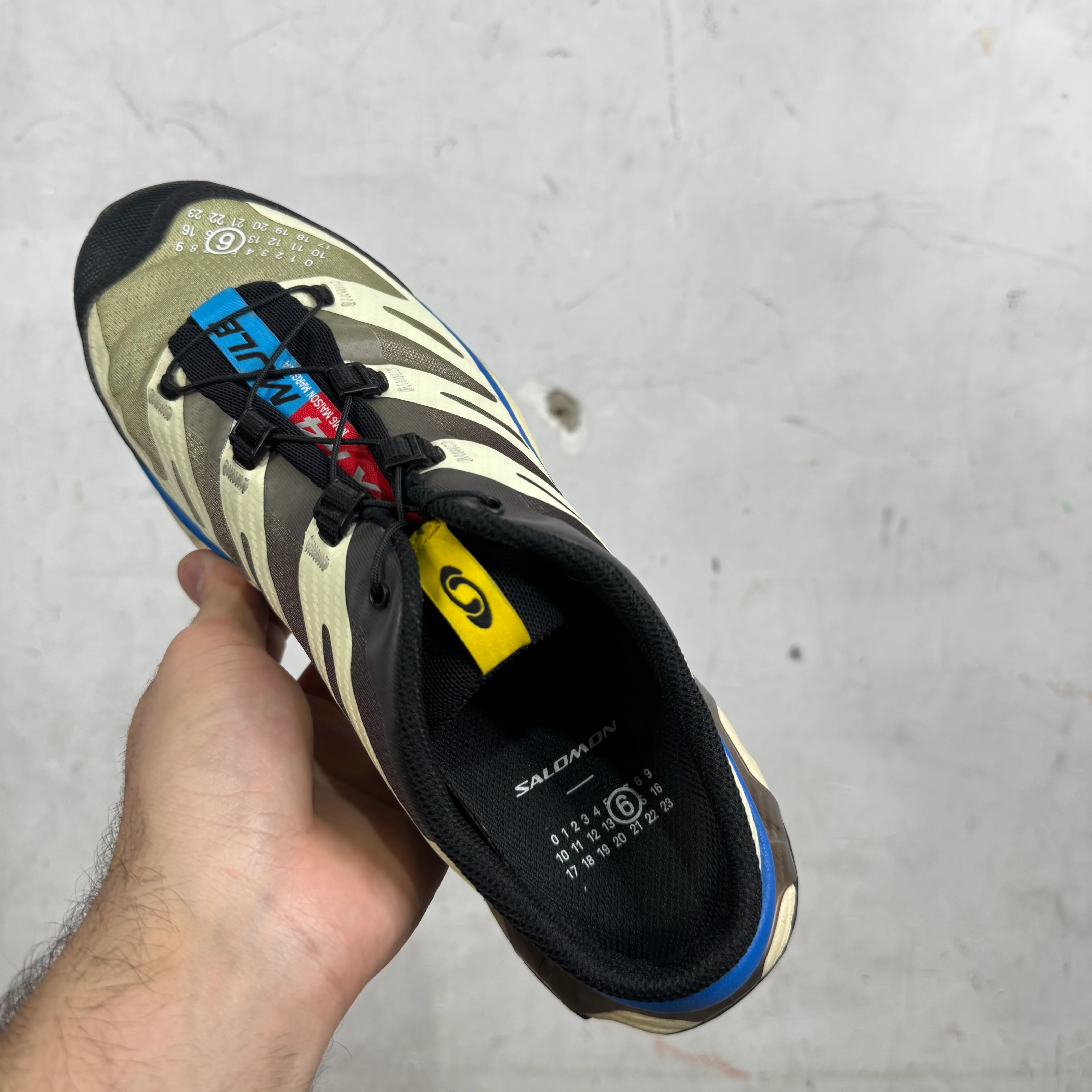 Salomon x MM6 Beige XT4 Mules - Image 7