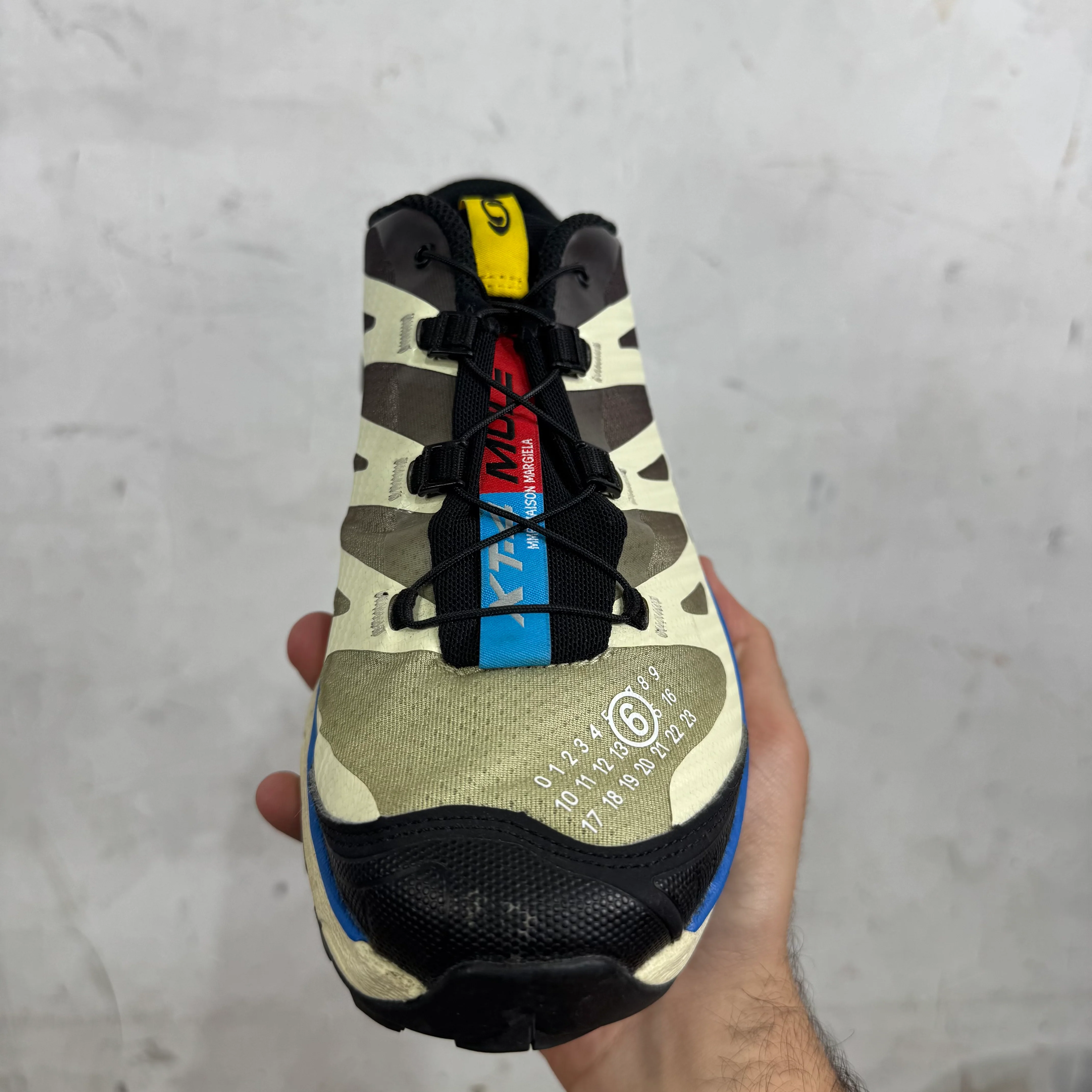 Salomon x MM6 Beige XT4 Mules - Image 9