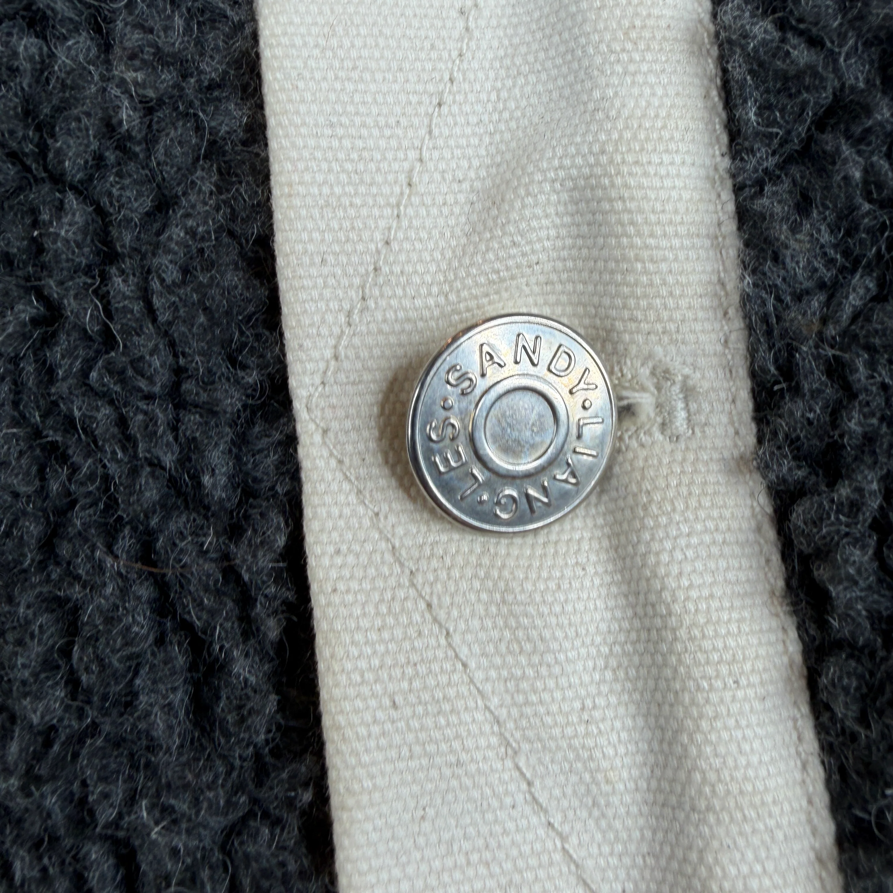 Sandy Liang Multi Patchwork Fleece Jacket - Image 5