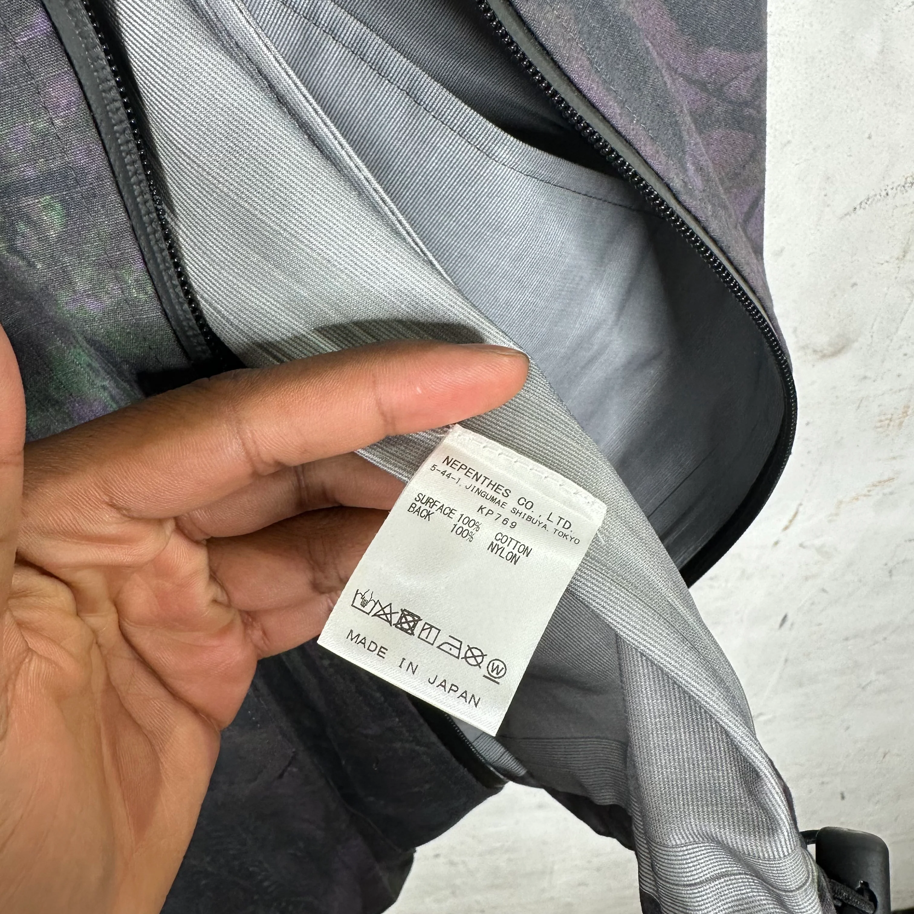 South2West8 Purple Camouflage Vest - Image 3