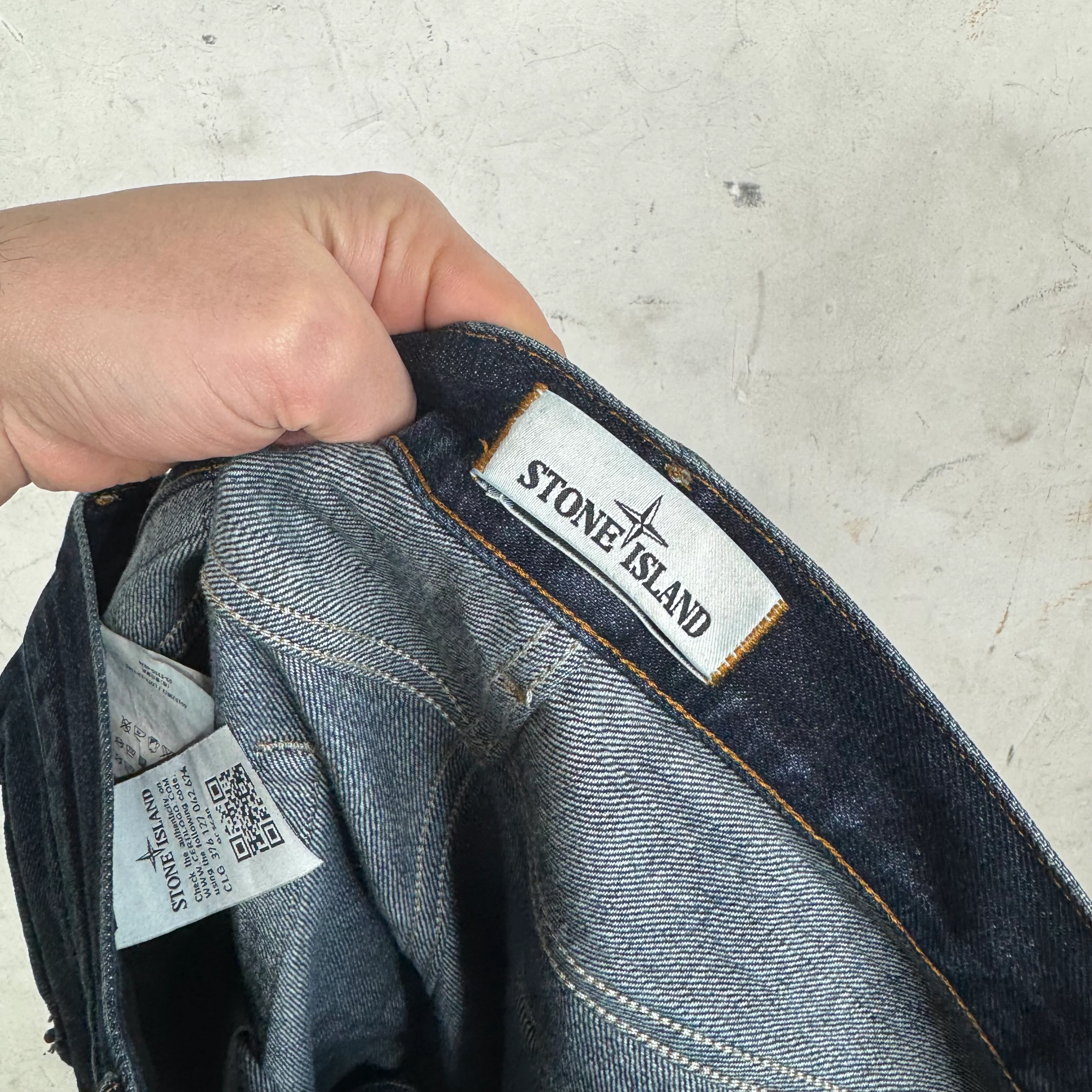 Stone Island Dark Blue Jeans - Image 3