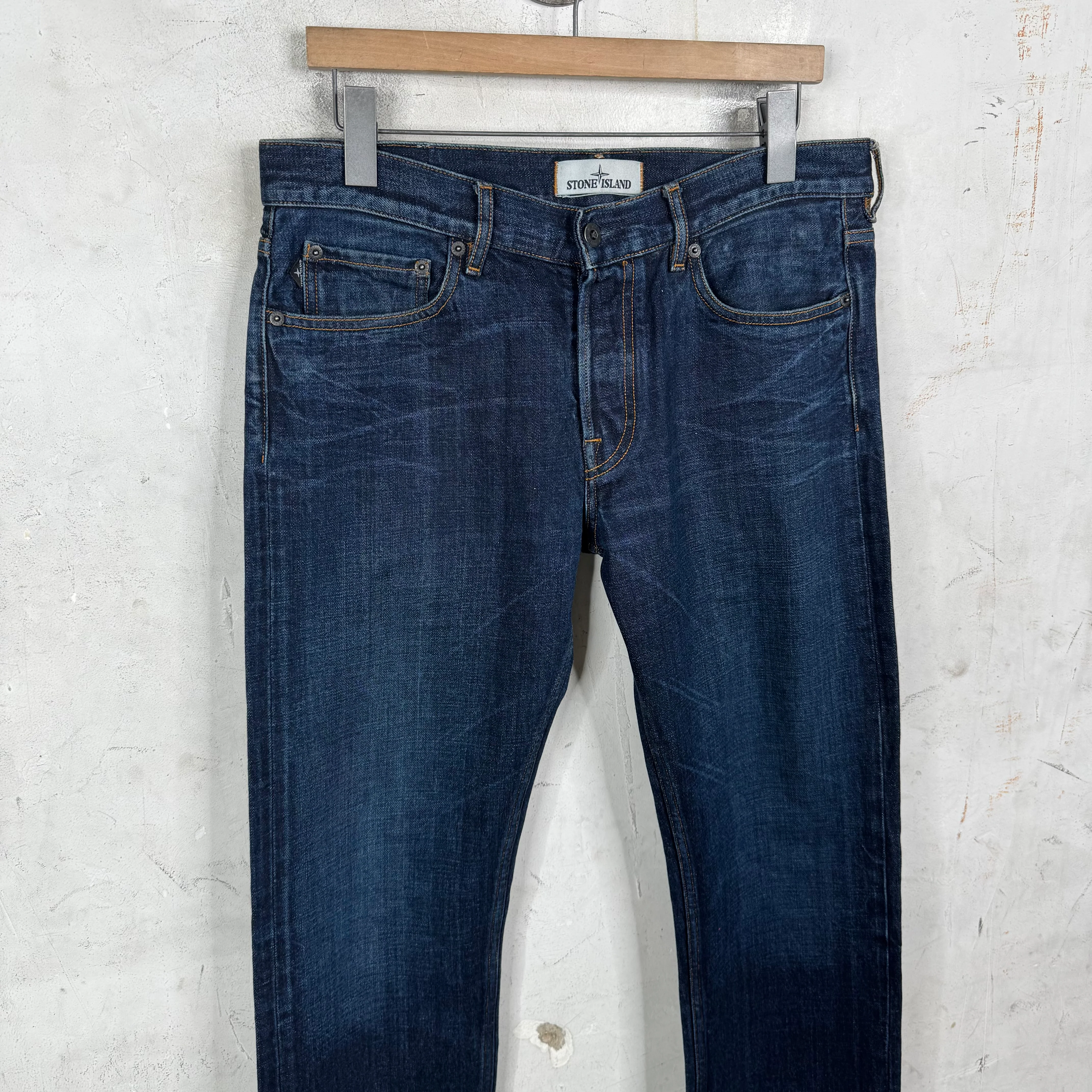Stone Island Dark Blue Jeans - Image 6