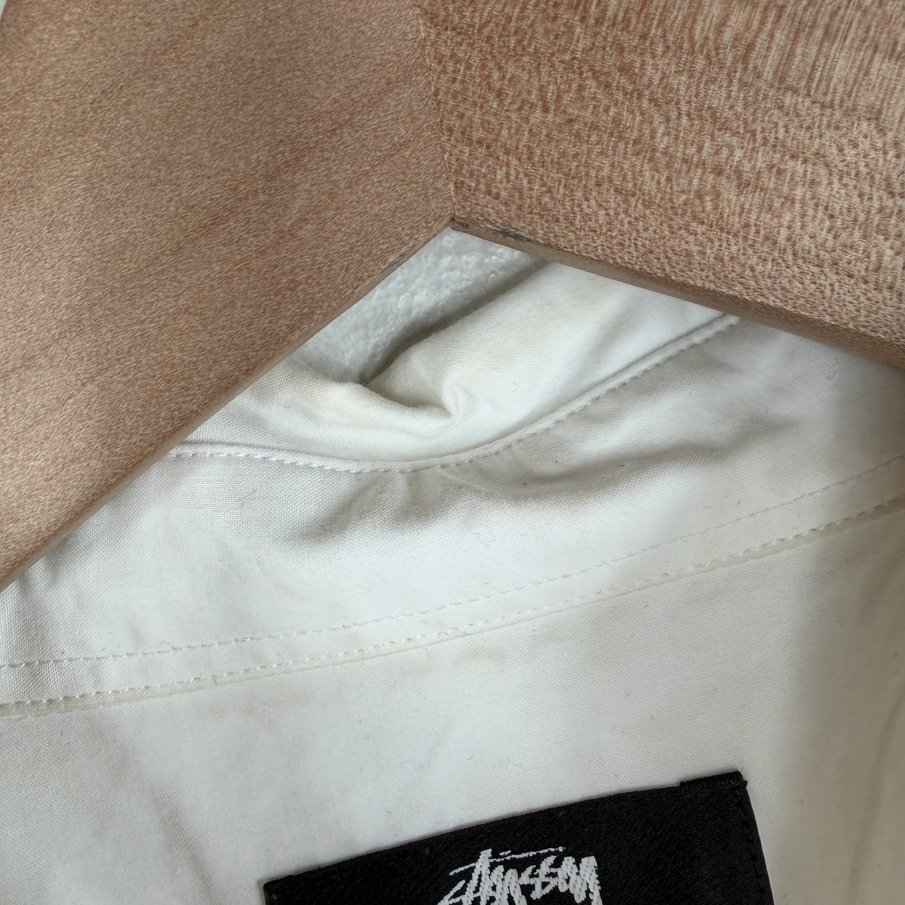 Stussy Logo Printed Button Up Shirt - Image 6