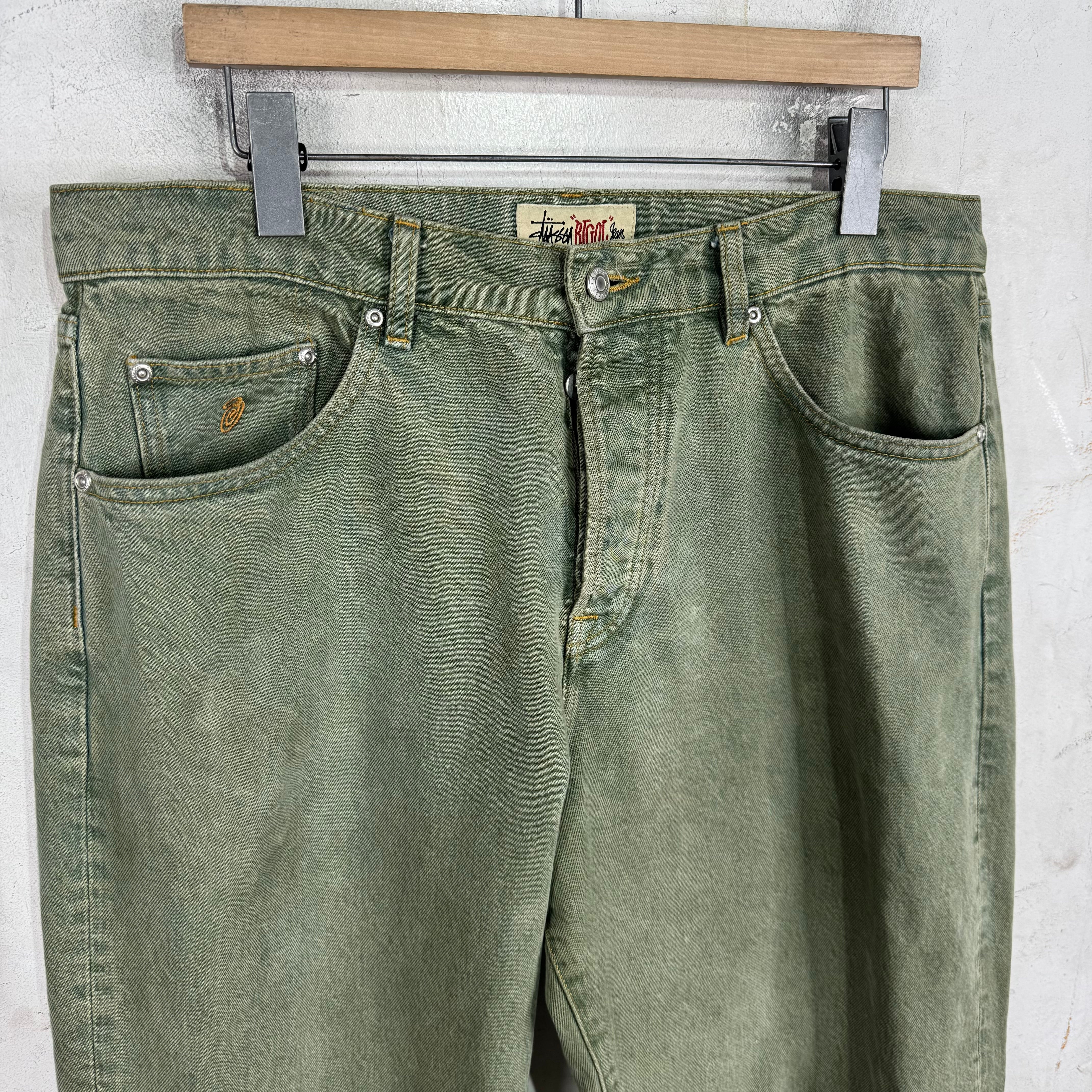 Stussy Dirty Wash Big Ol Jeans - Image 5