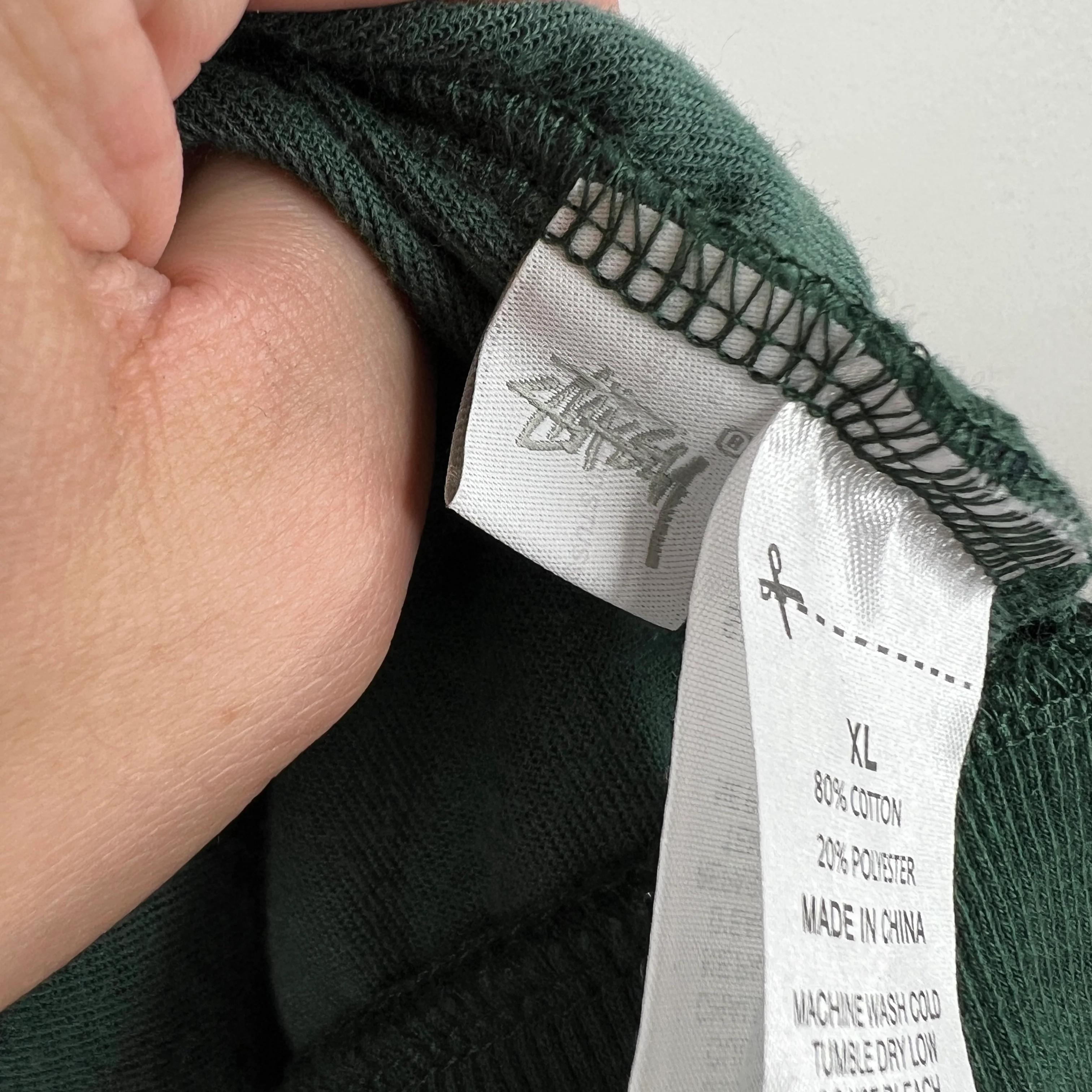 Stussy Paneled Terry Cloth Track Jacket - Image 5