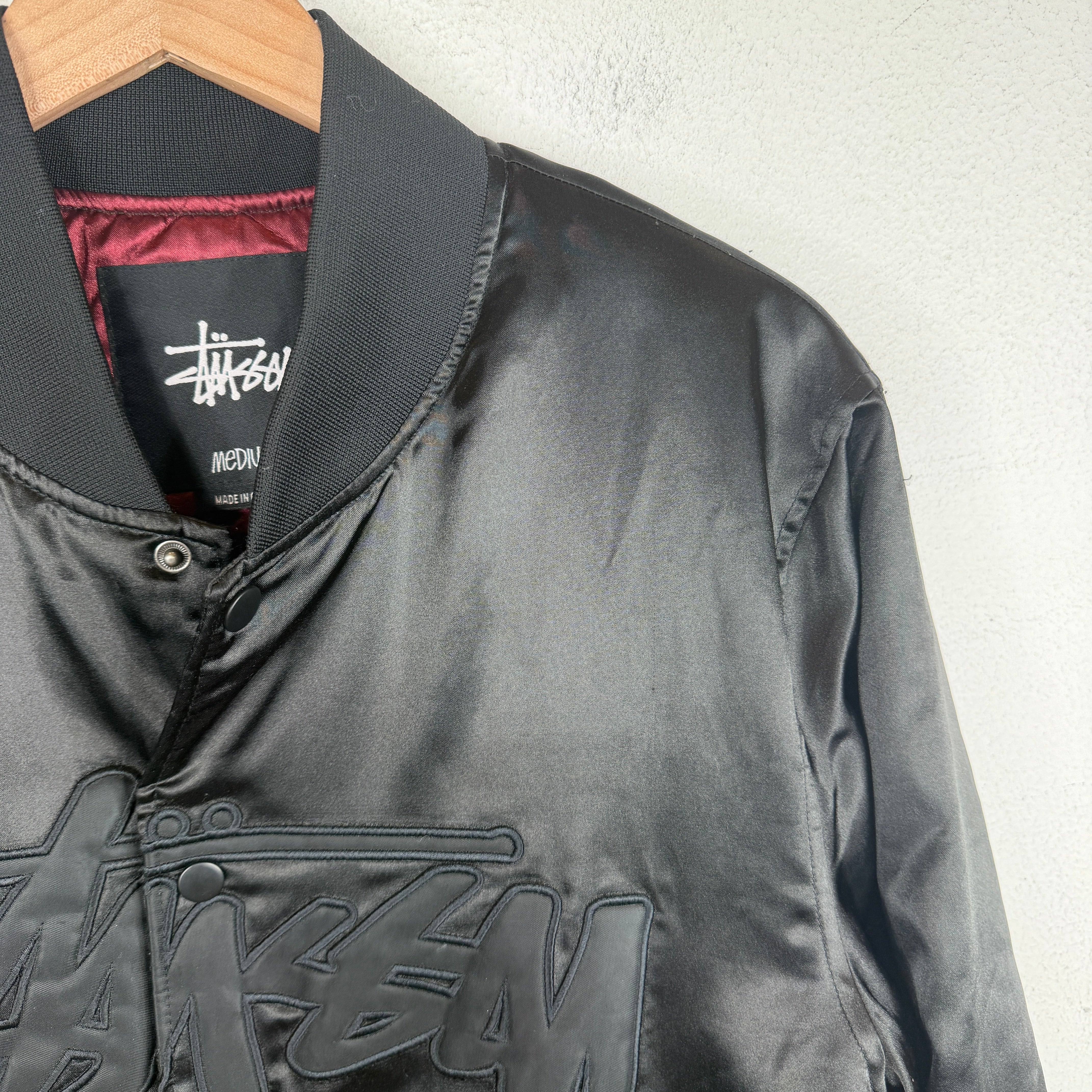 Stussy Satin Logo Jacket - Image 6
