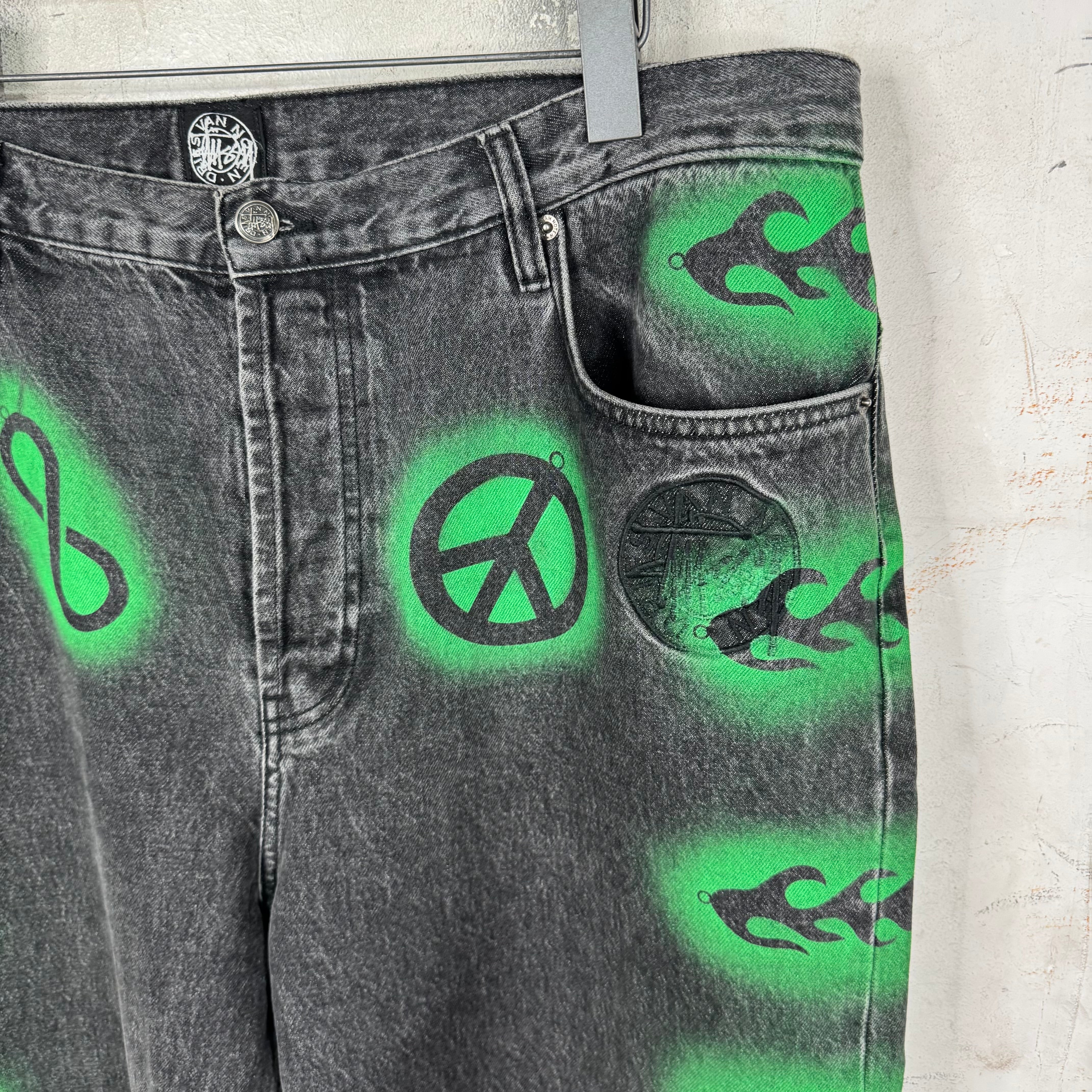 Stussy x Dries Van Noten Stencil Jeans - Image 6