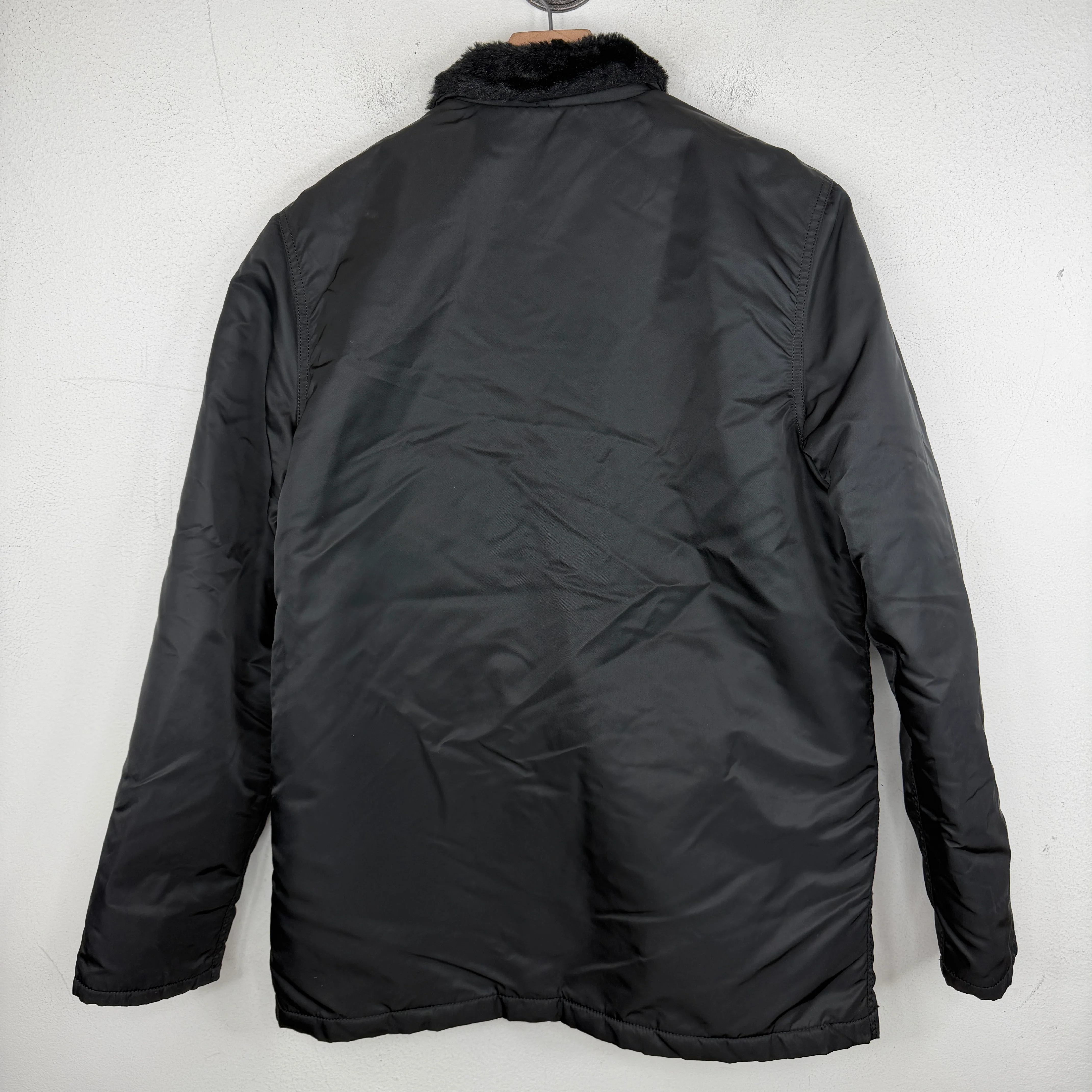 Supreme Black B-9 Nylon Parka Jacket - Image 2