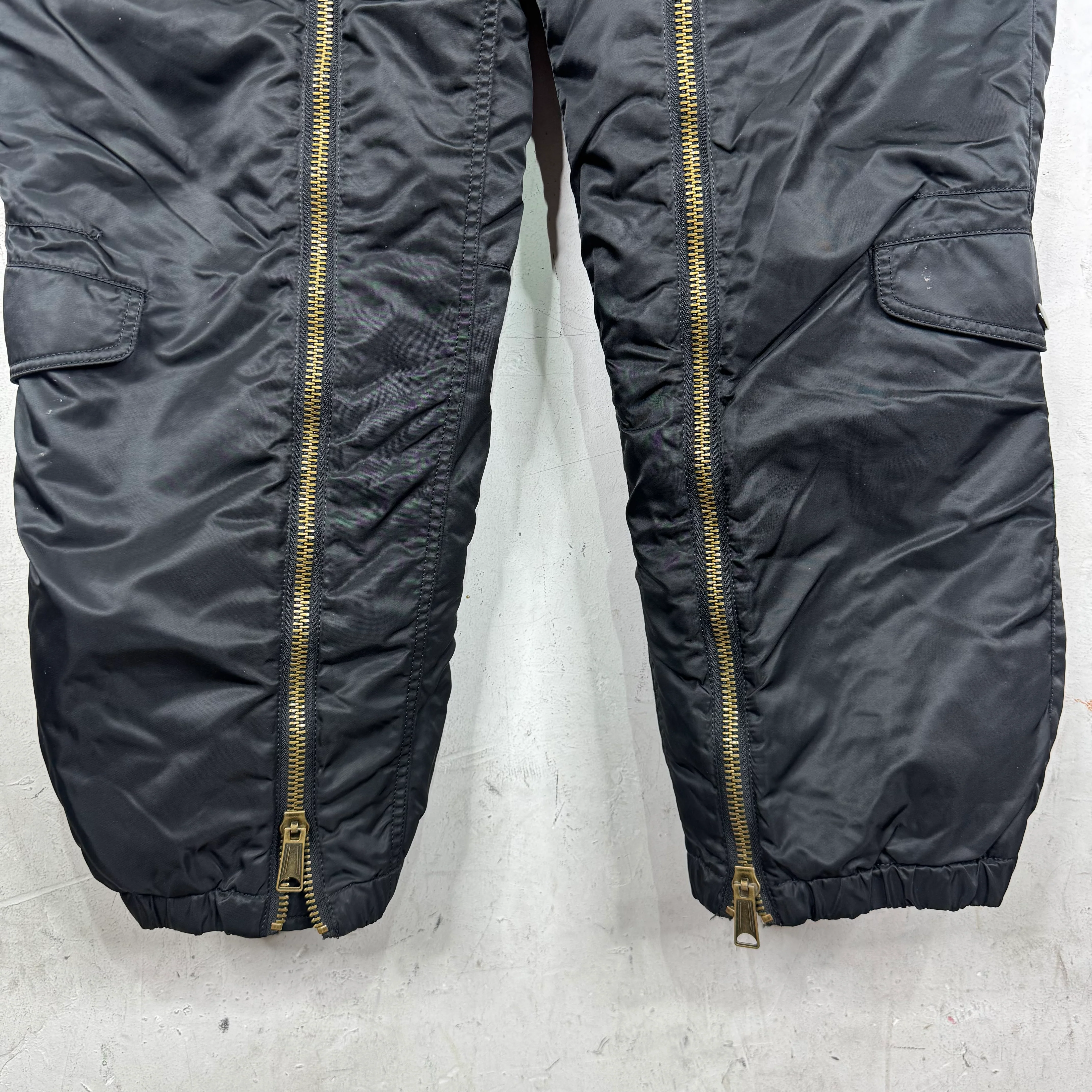 Supreme Black Flight Pants - Image 7