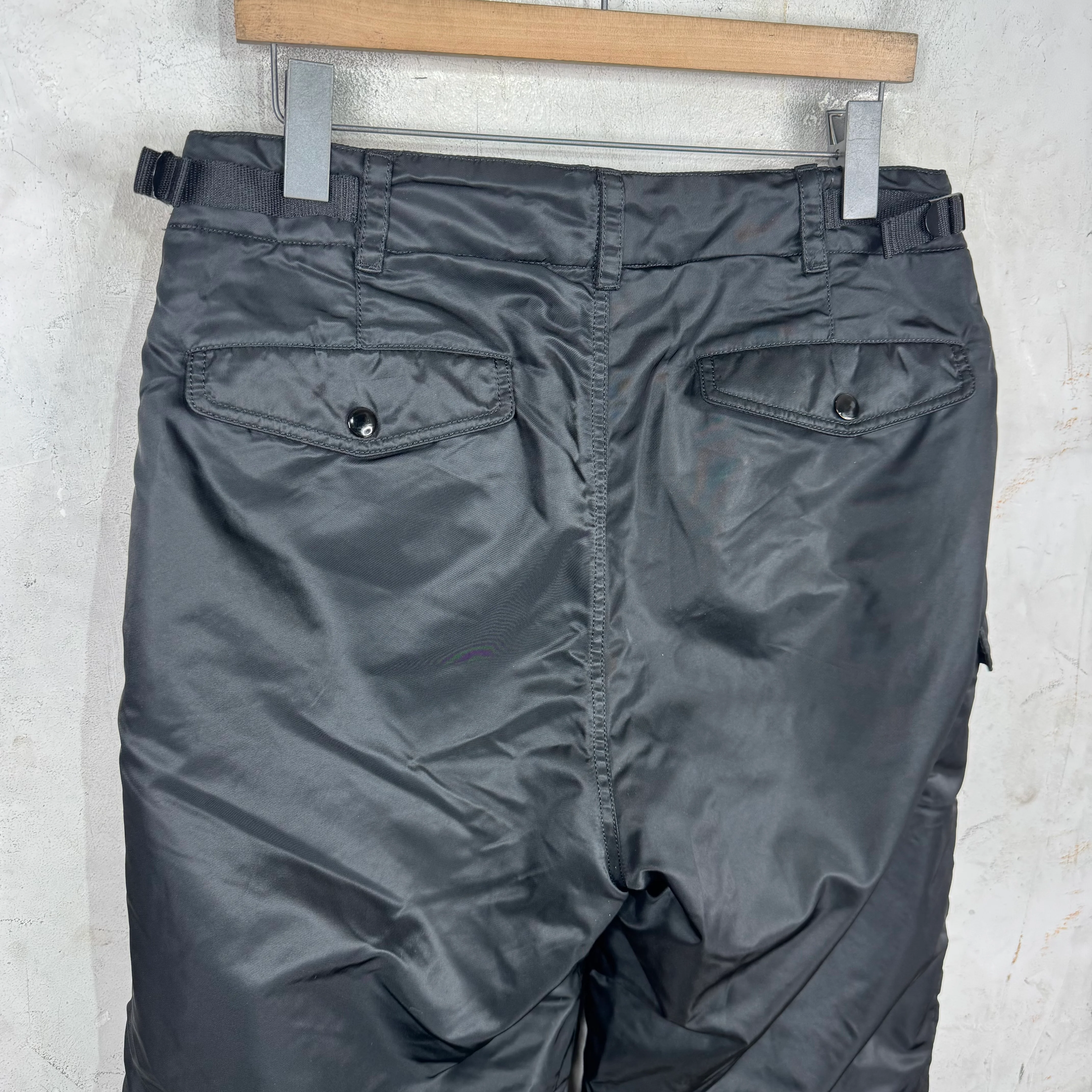 Supreme Black Flight Pants - Image 9