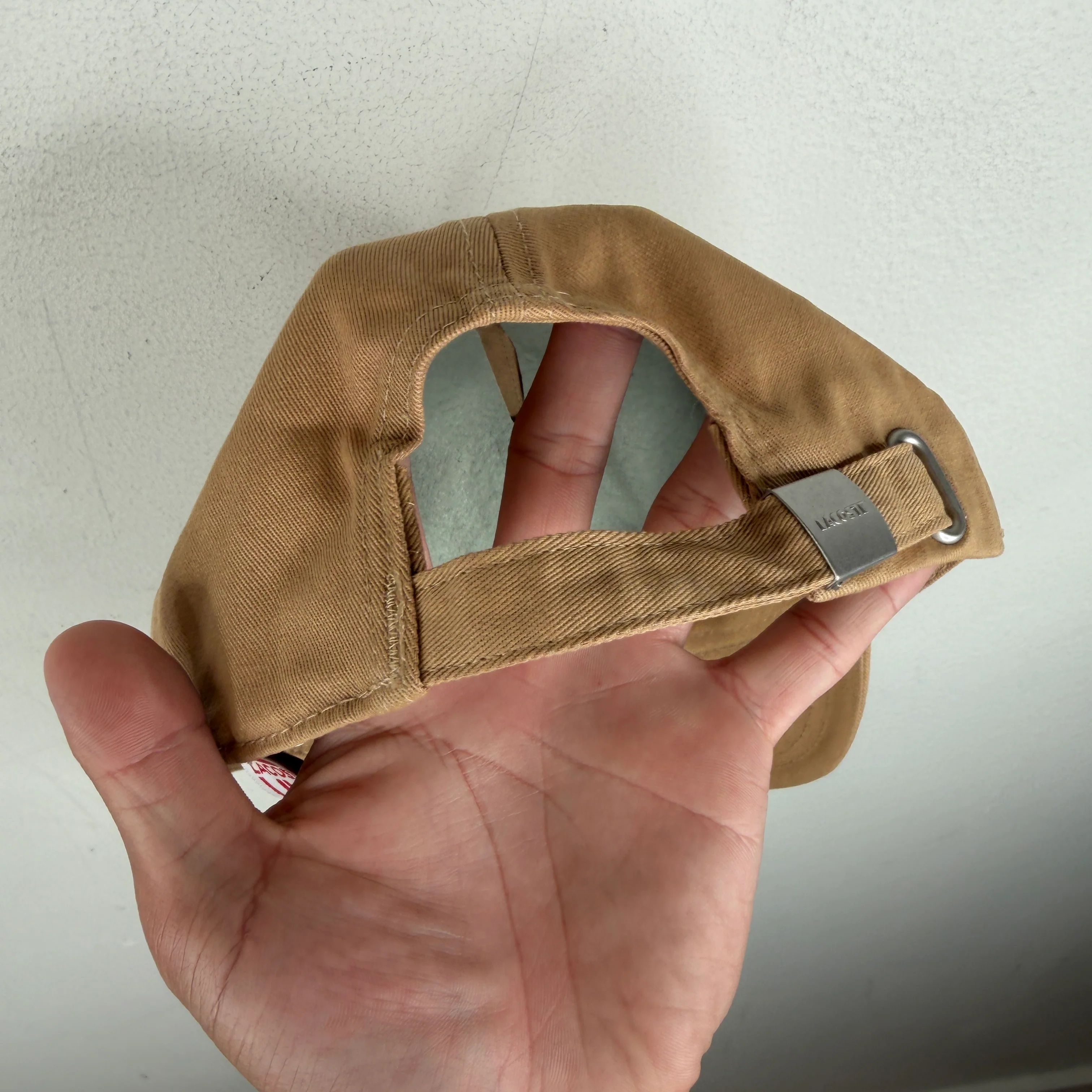 Supreme Lacoste Twill 6 Panel Hat - Image 2