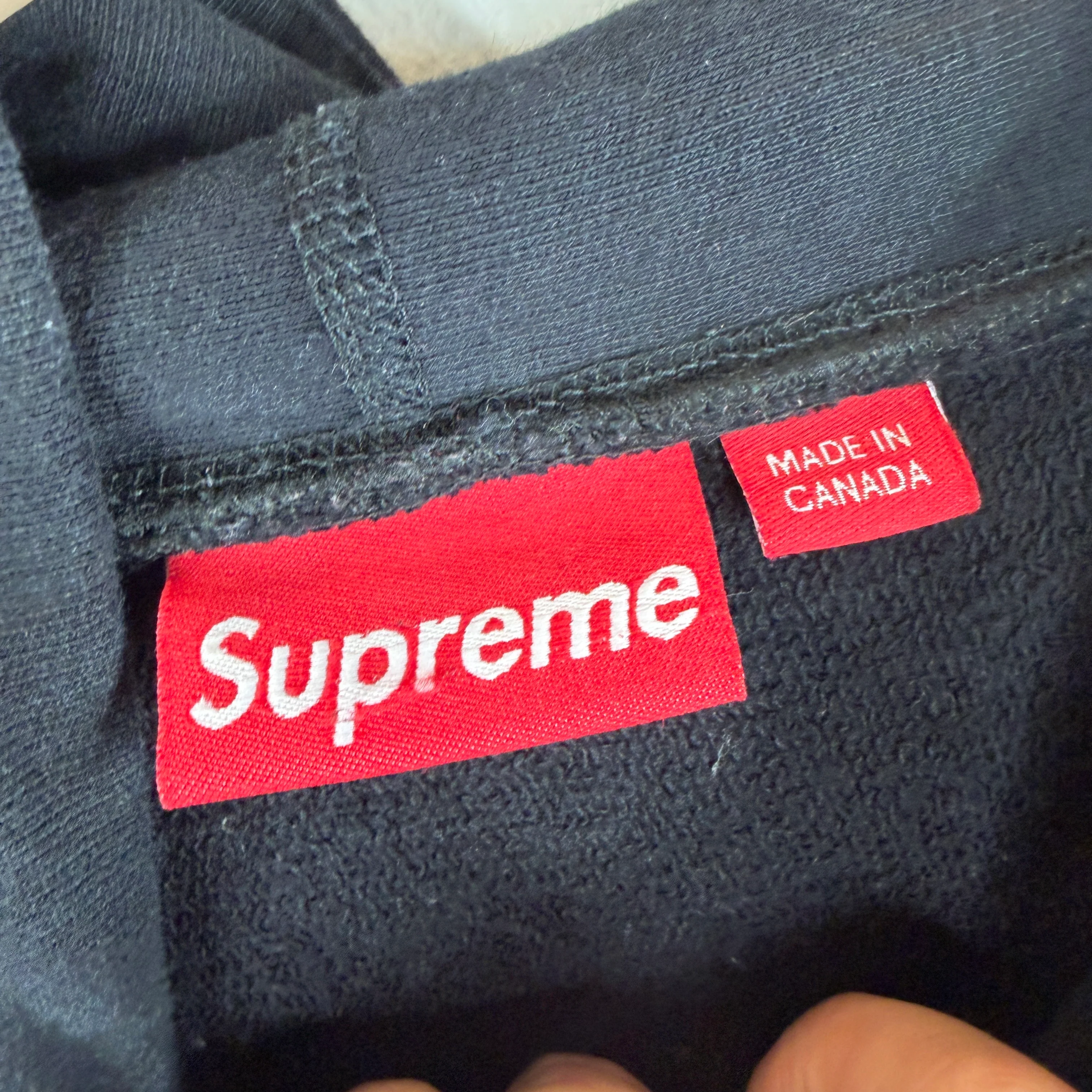Supreme Classic Logo Hoodie - Image 3