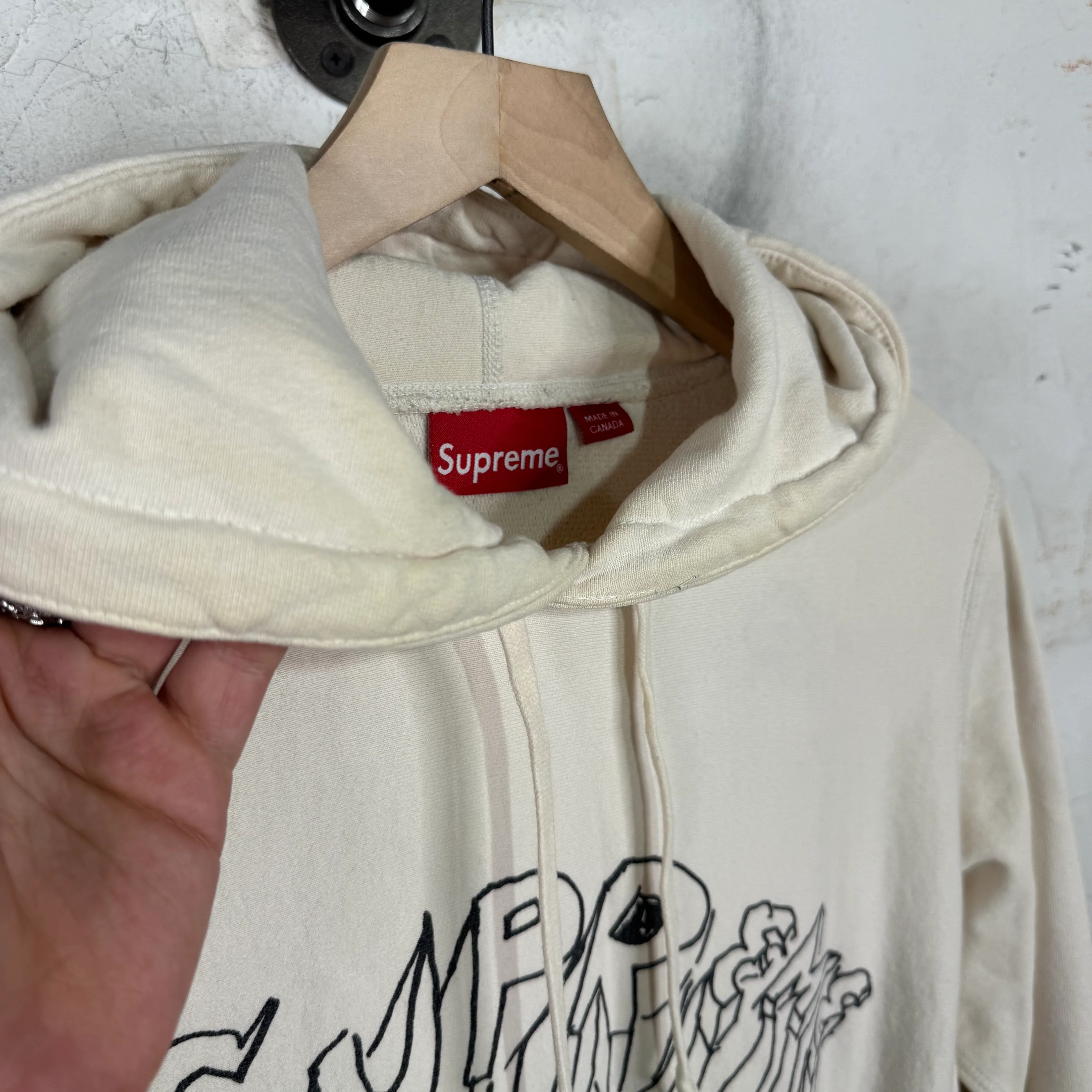 Supreme Daniel Johnston Lettering Hoodie - Image 5