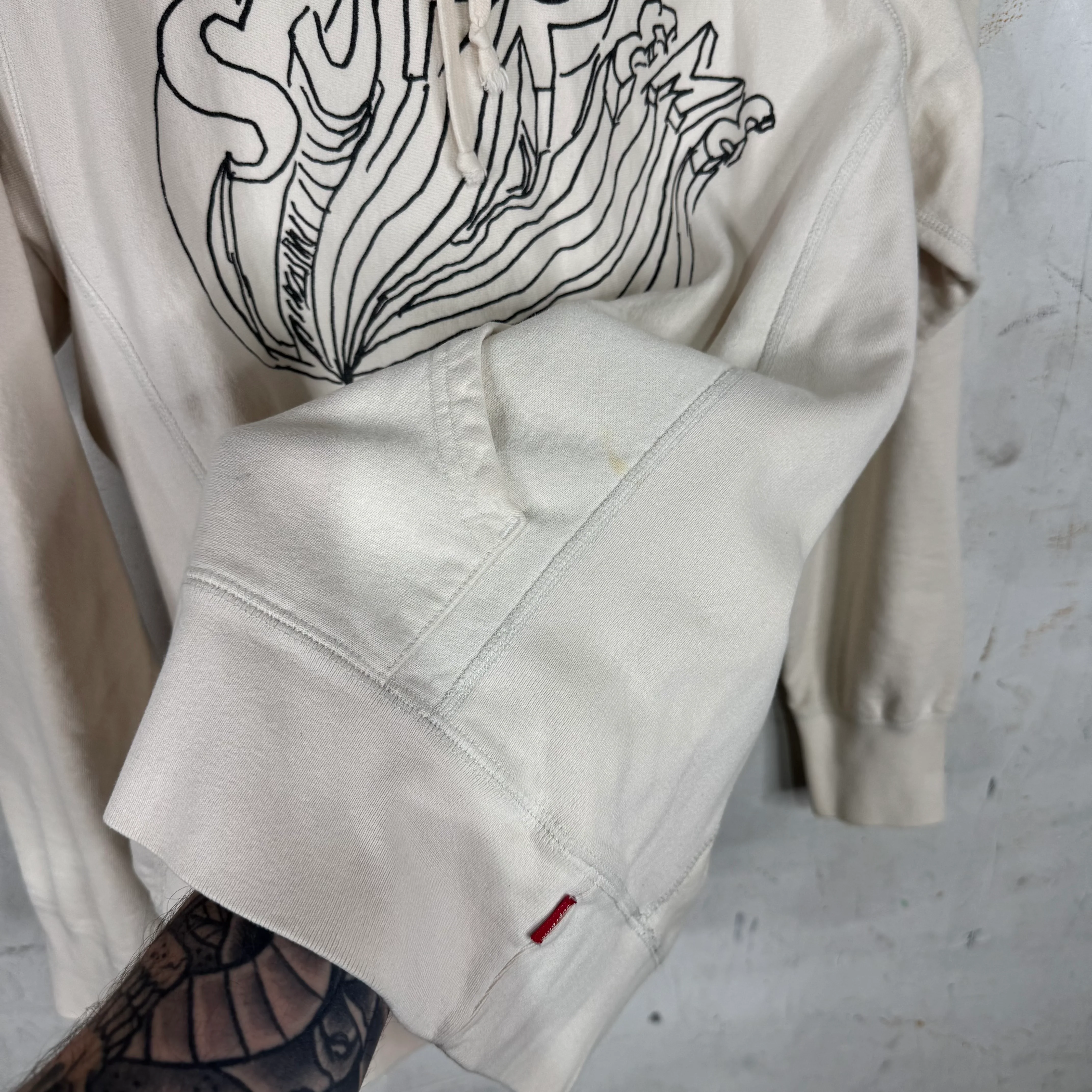 Supreme Daniel Johnston Lettering Hoodie - Image 9