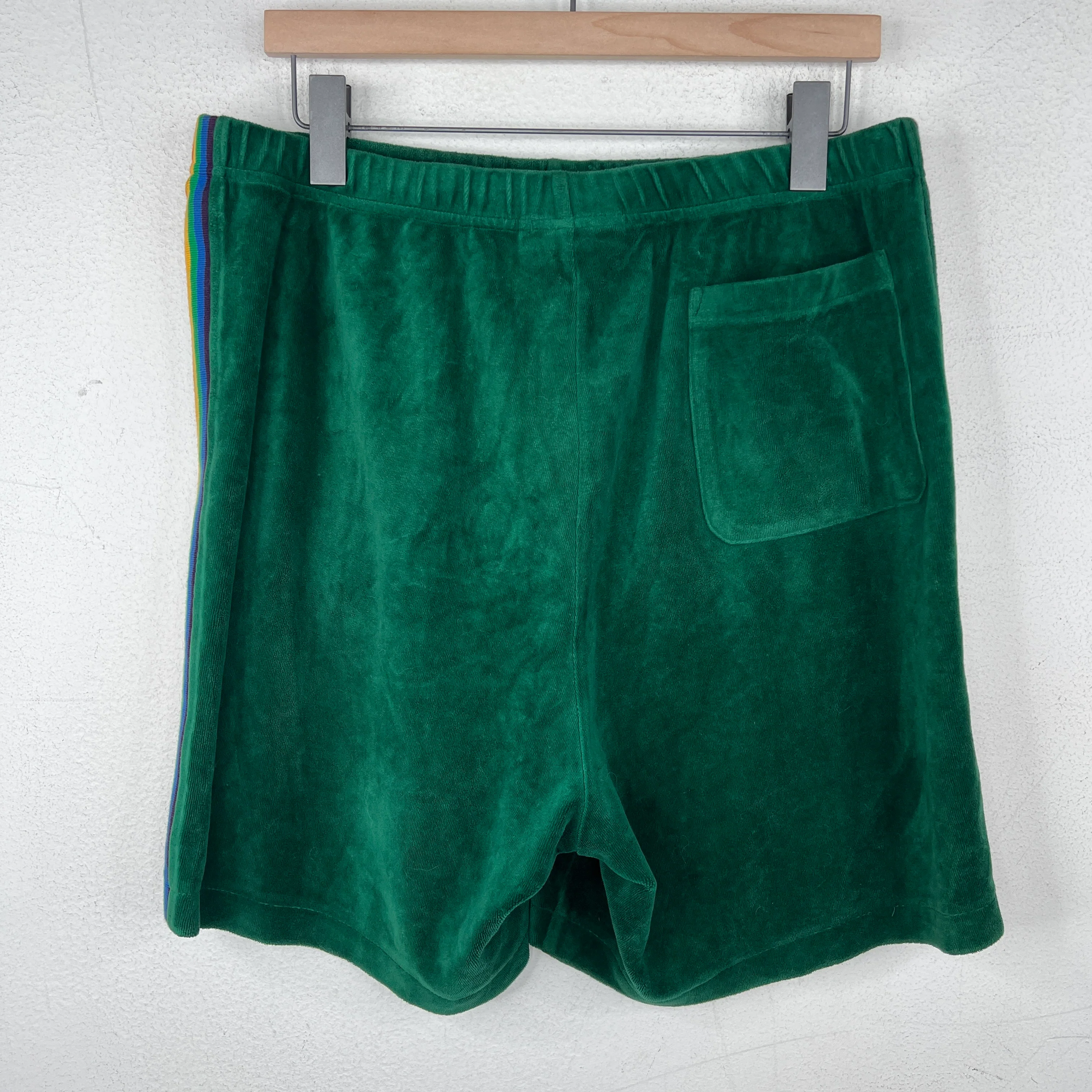 Supreme Hysteric Glamour Green Terrycloth Shorts - Image 2