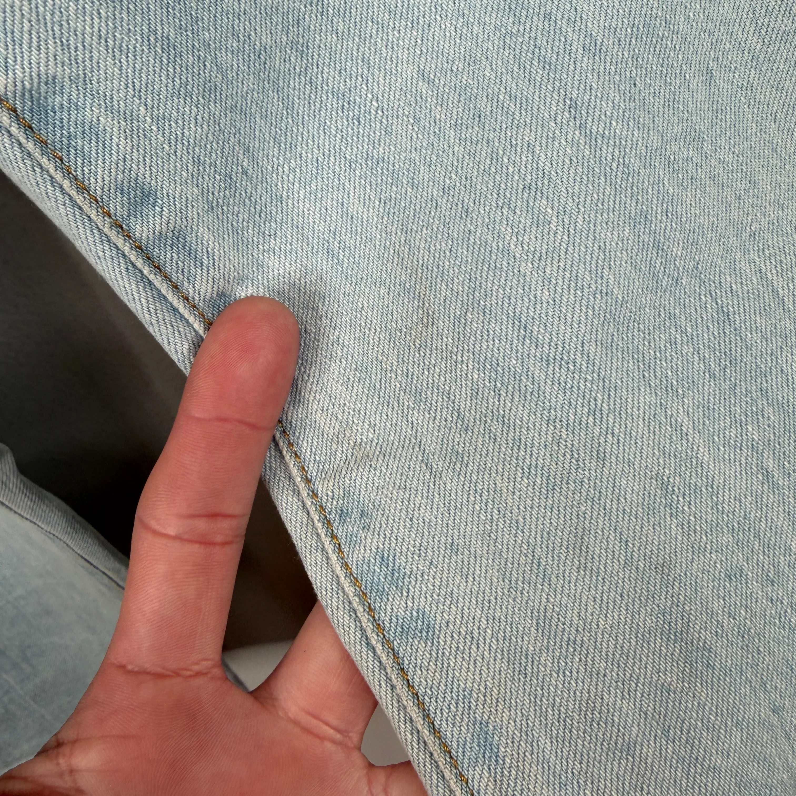 Supreme Light Wash Baggy Jeans - Image 11