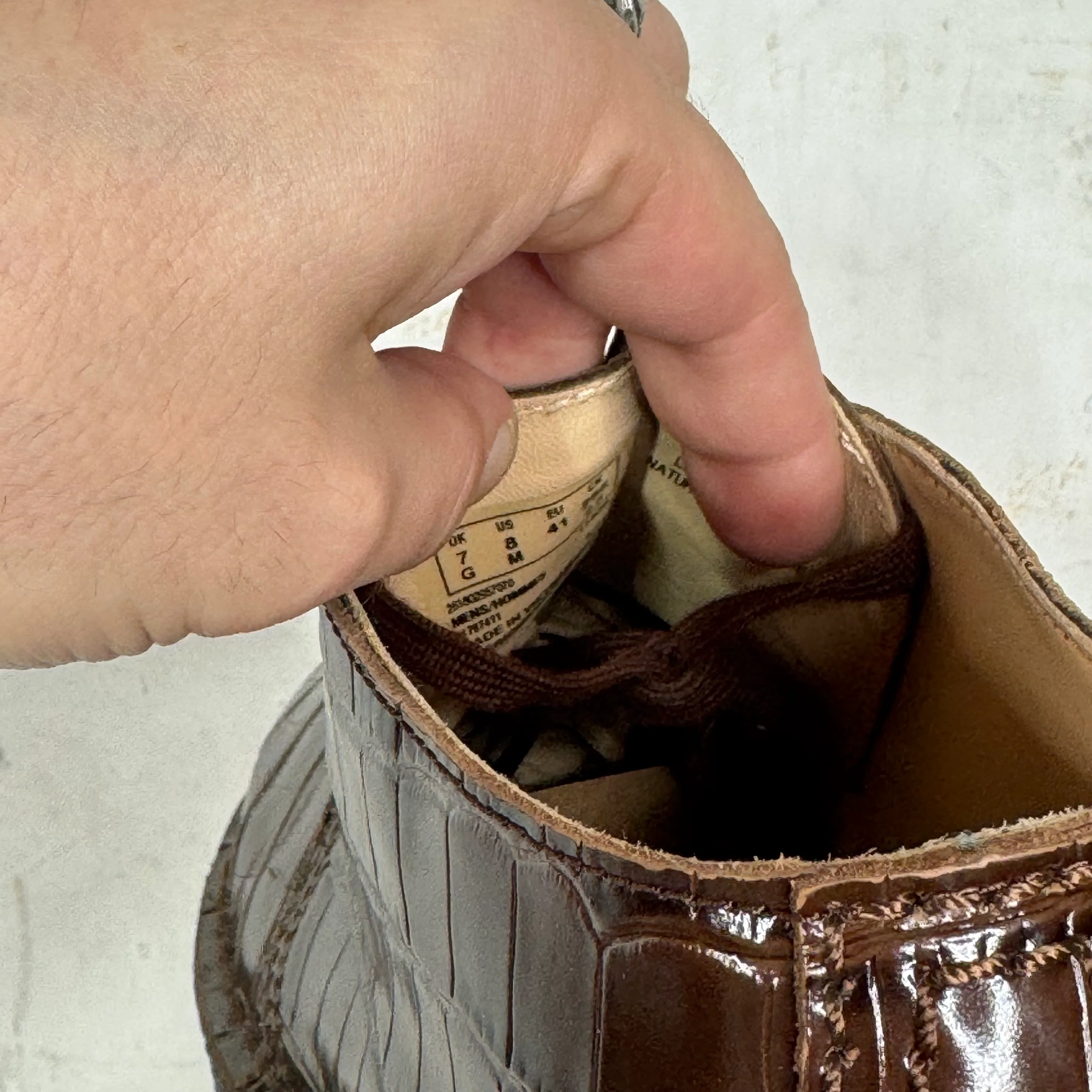 Supreme x Martine Rose x Clarks Faux Croc Desert Trek - Image 12