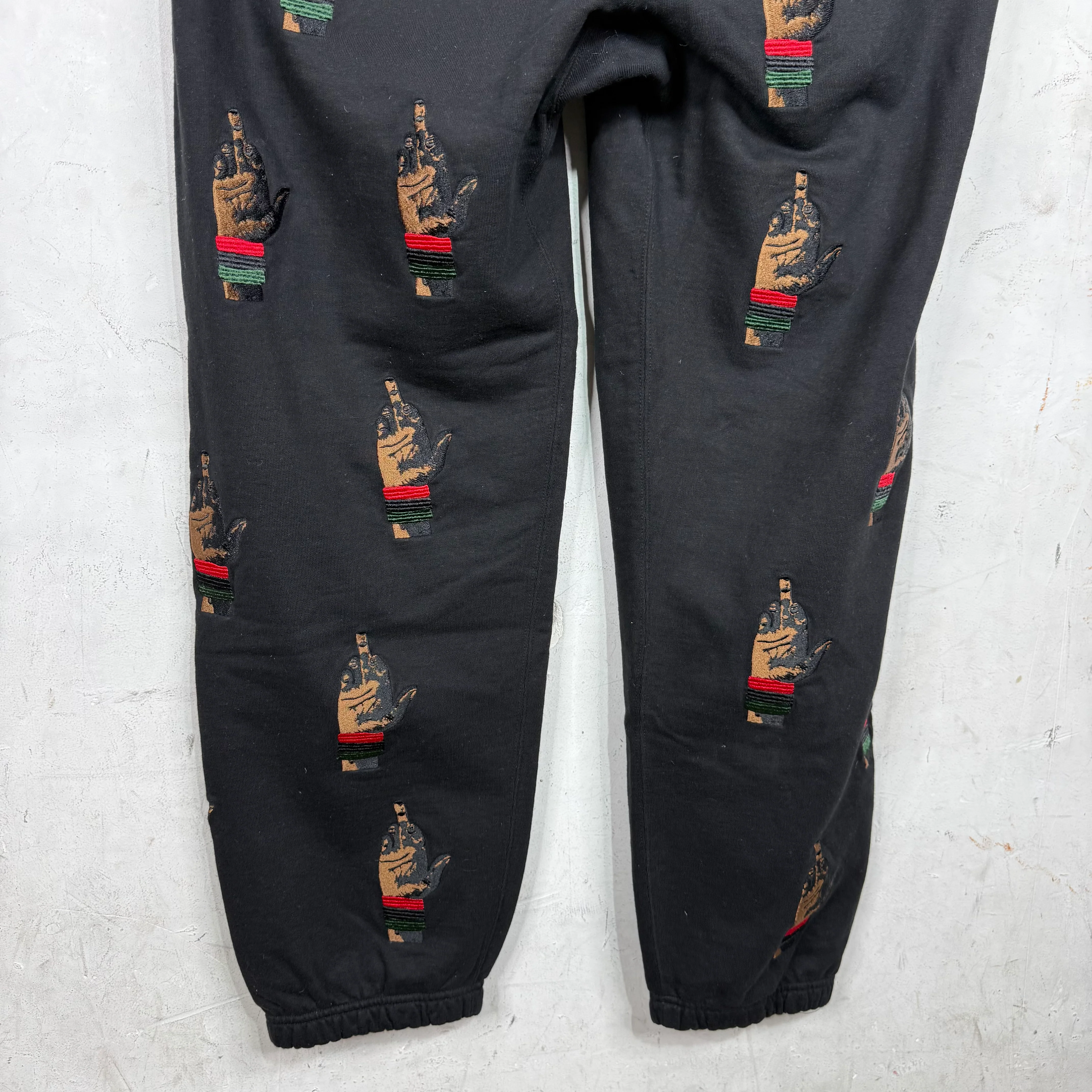 Supreme Middle Finger Sweatpants - Image 9