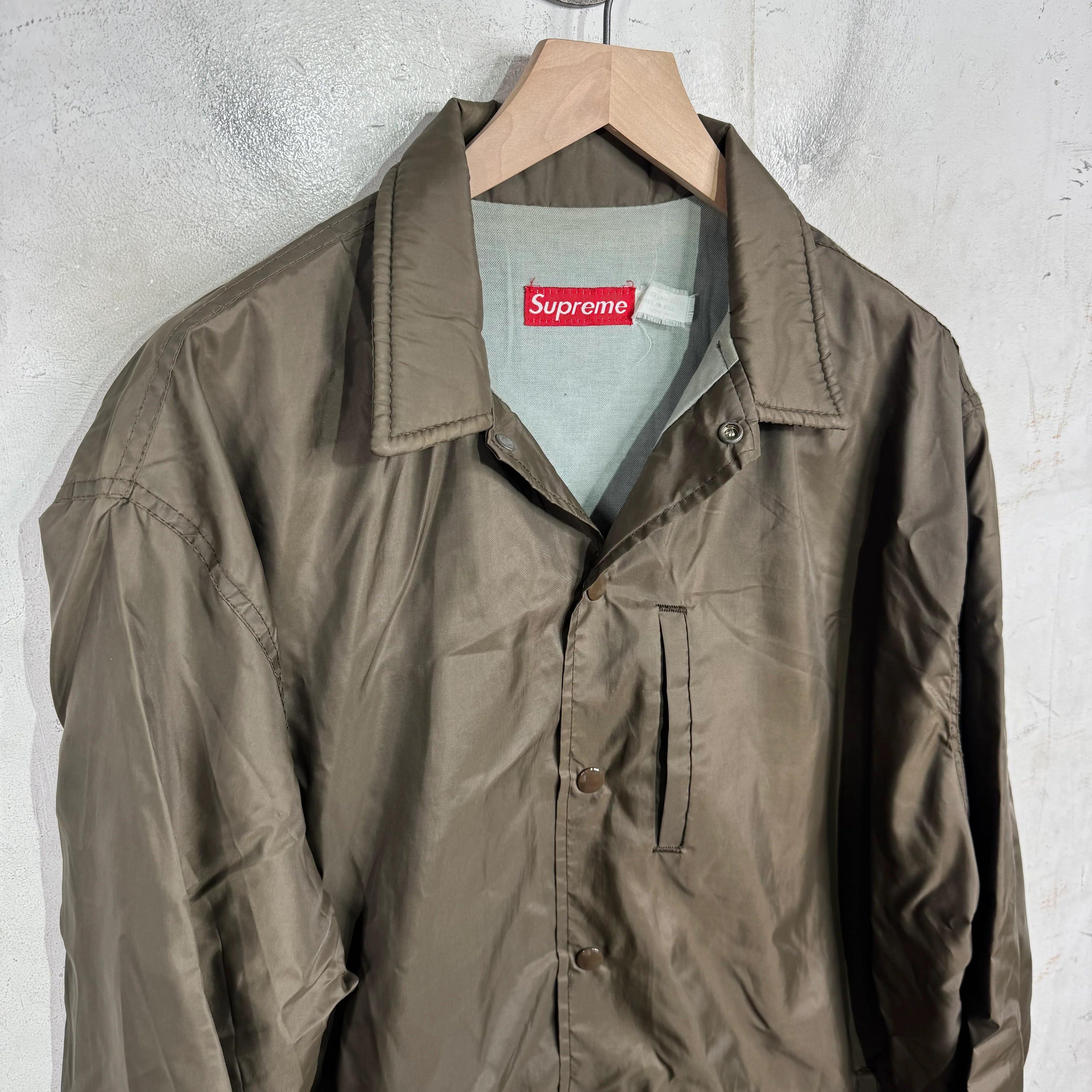 Supreme Olive Coaches Jacket - Image 4