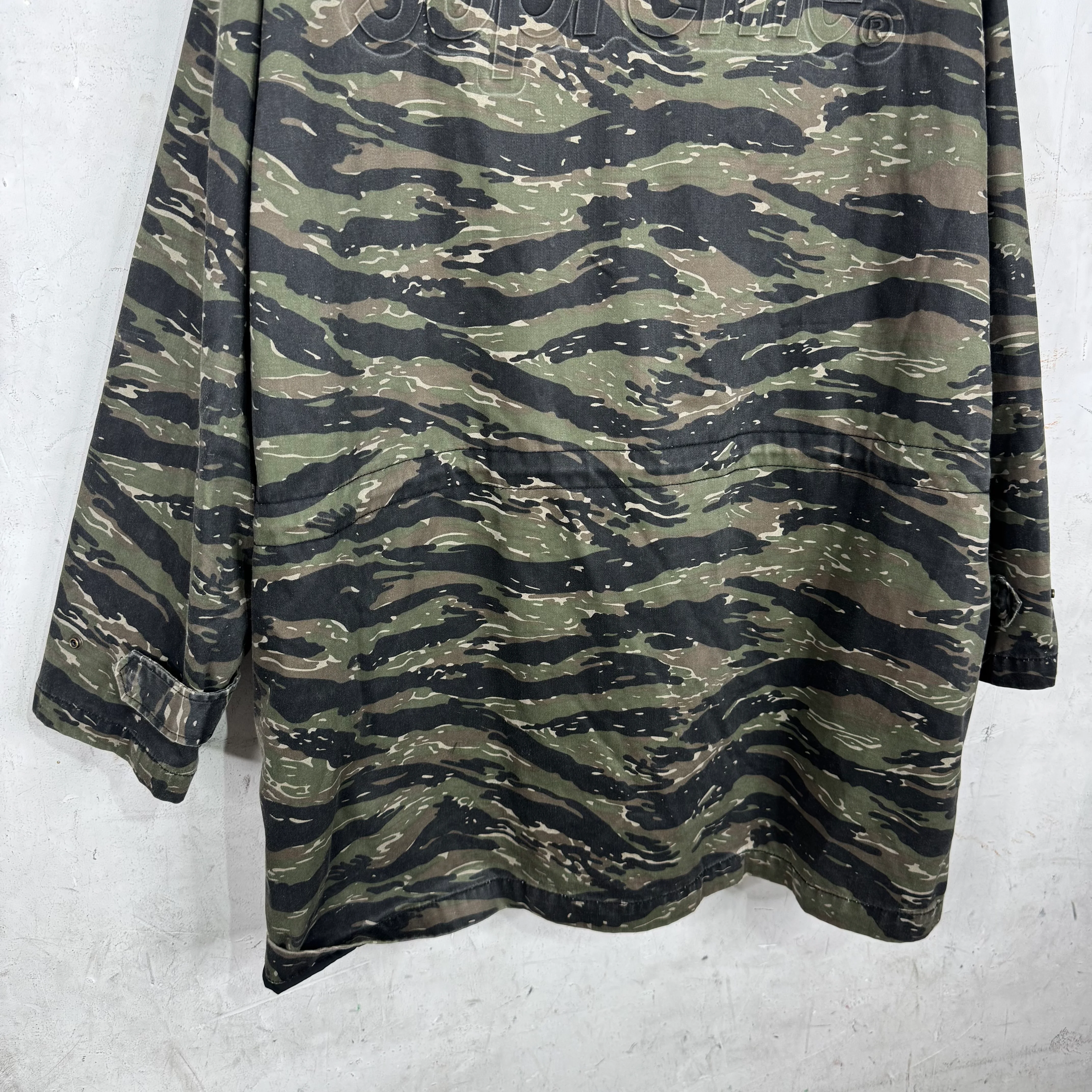 Supreme Tiger Camo Military Jacket - Image 10