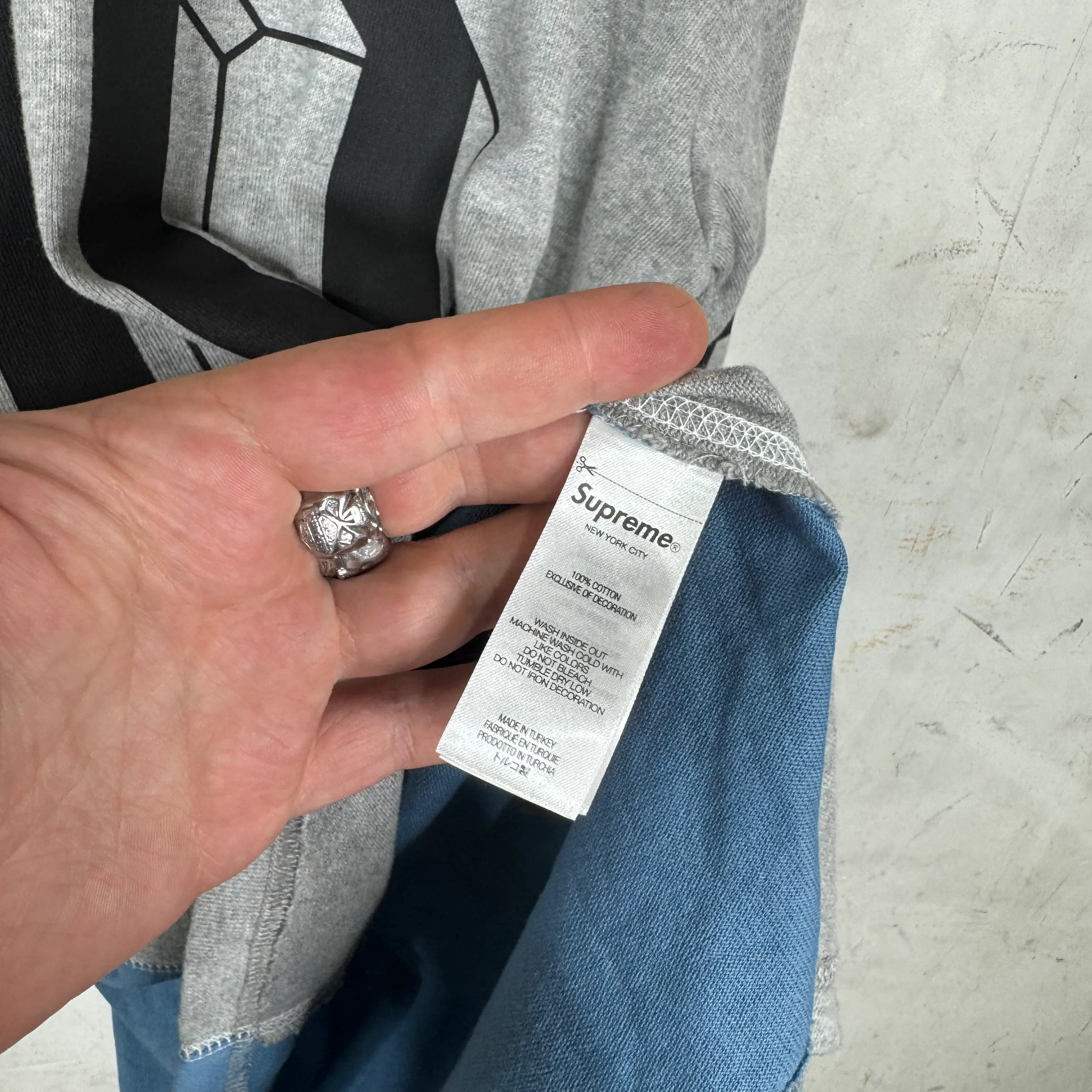 Supreme Two Toned L/S Shirt - Image 4
