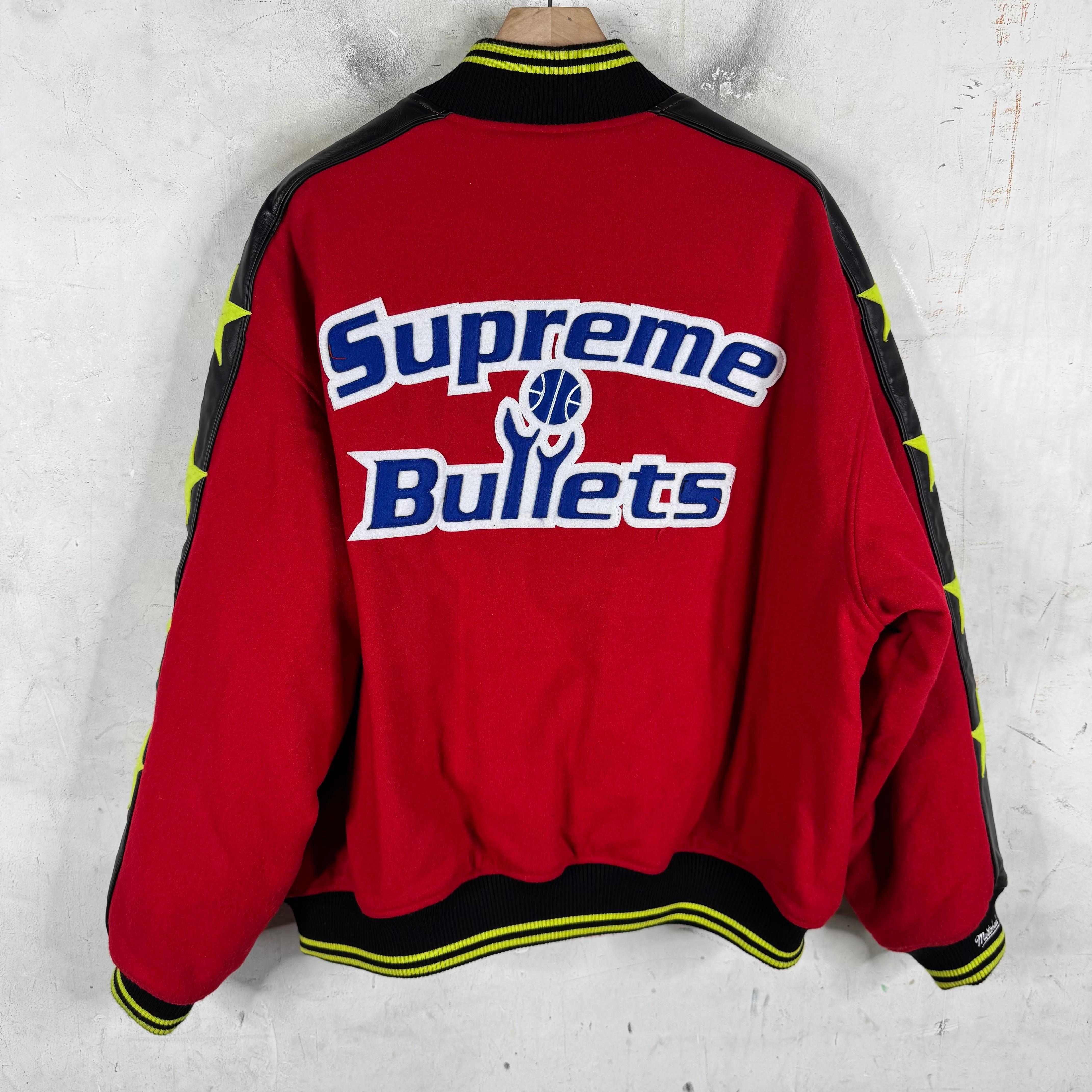 Supreme Washington Bullets Varsity Jacket - Image 2