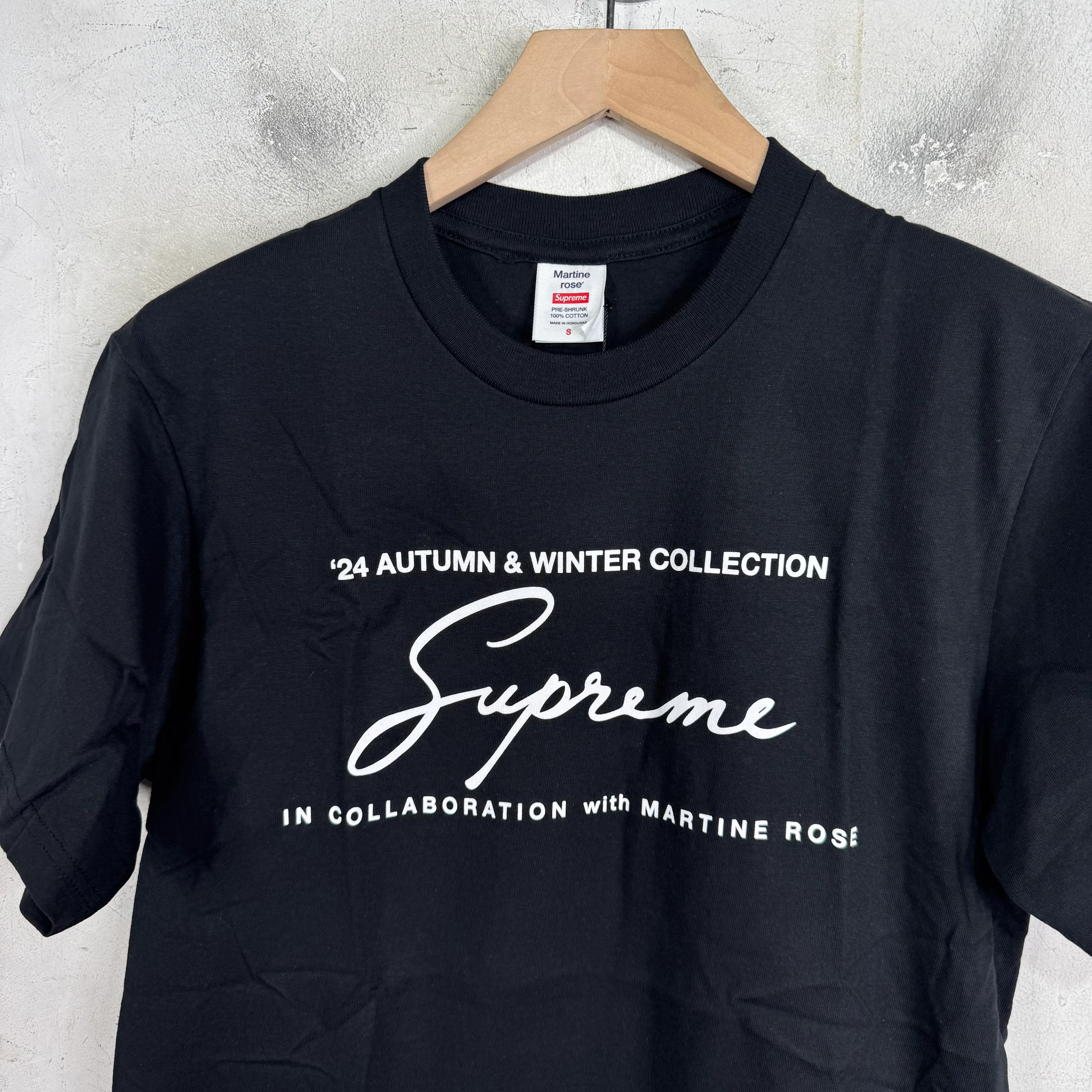 Supreme x Martine Rose Script T-Shirt - Image 3