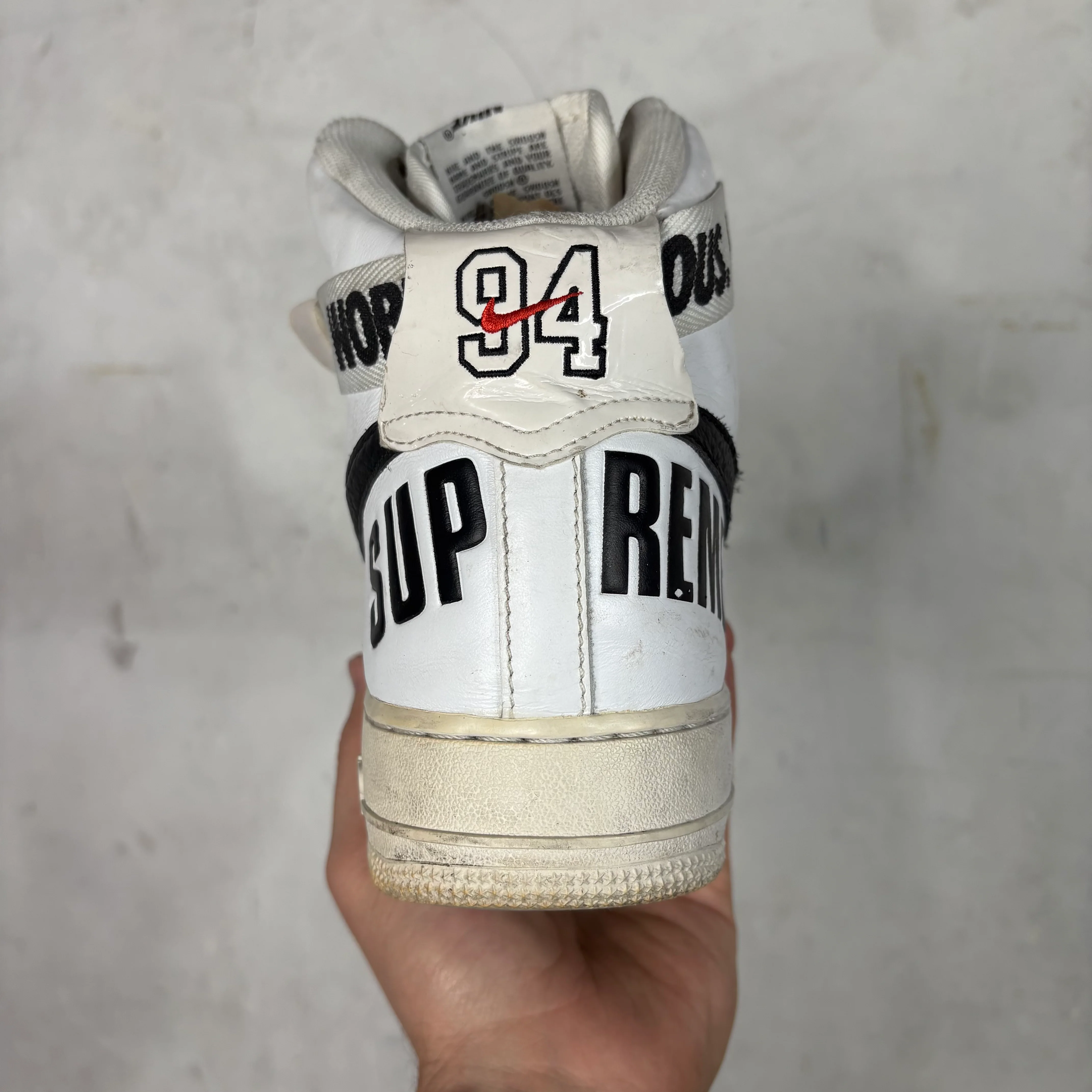 Supreme x Nike White Air Force 1 Highs - Image 10
