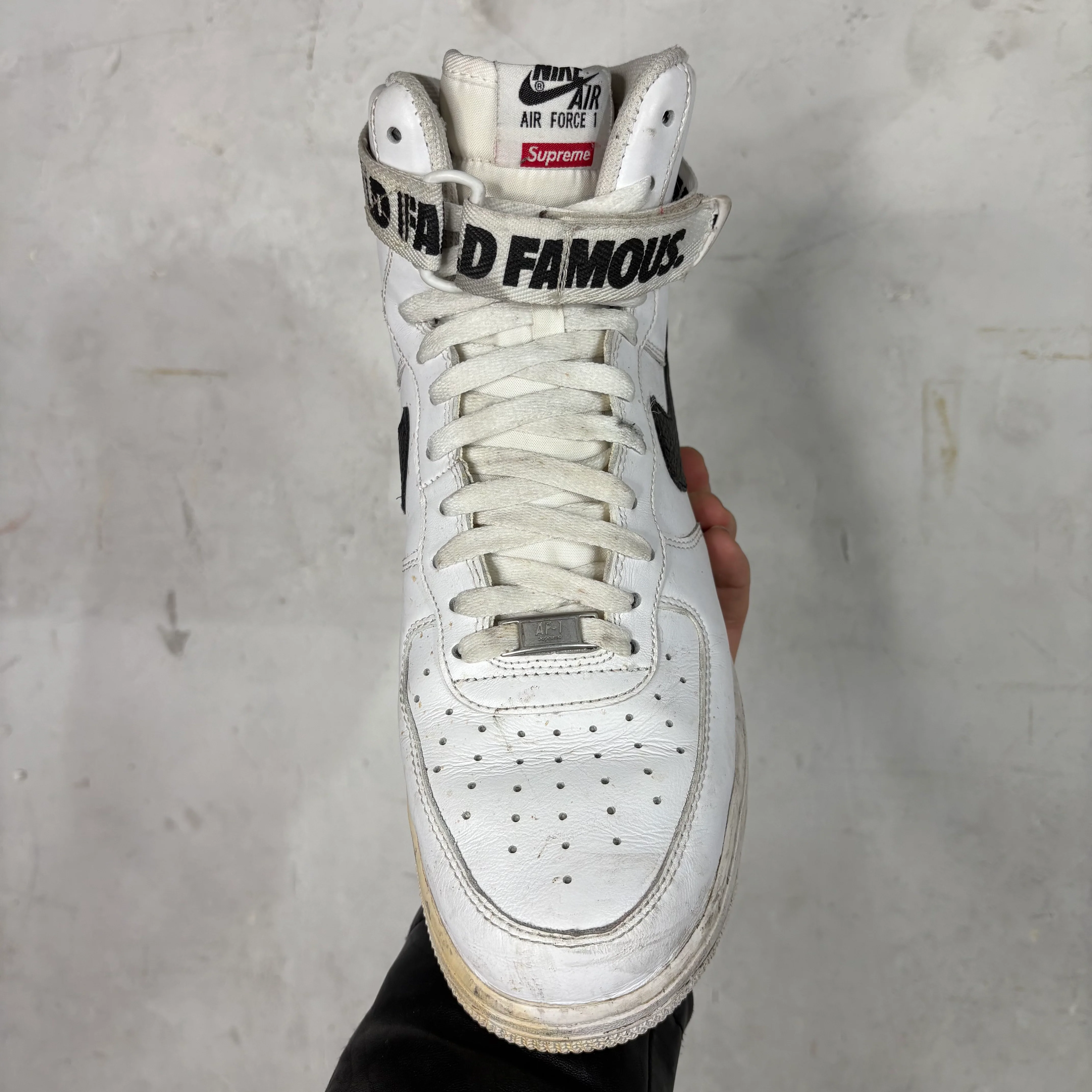 Supreme x Nike White Air Force 1 Highs - Image 8