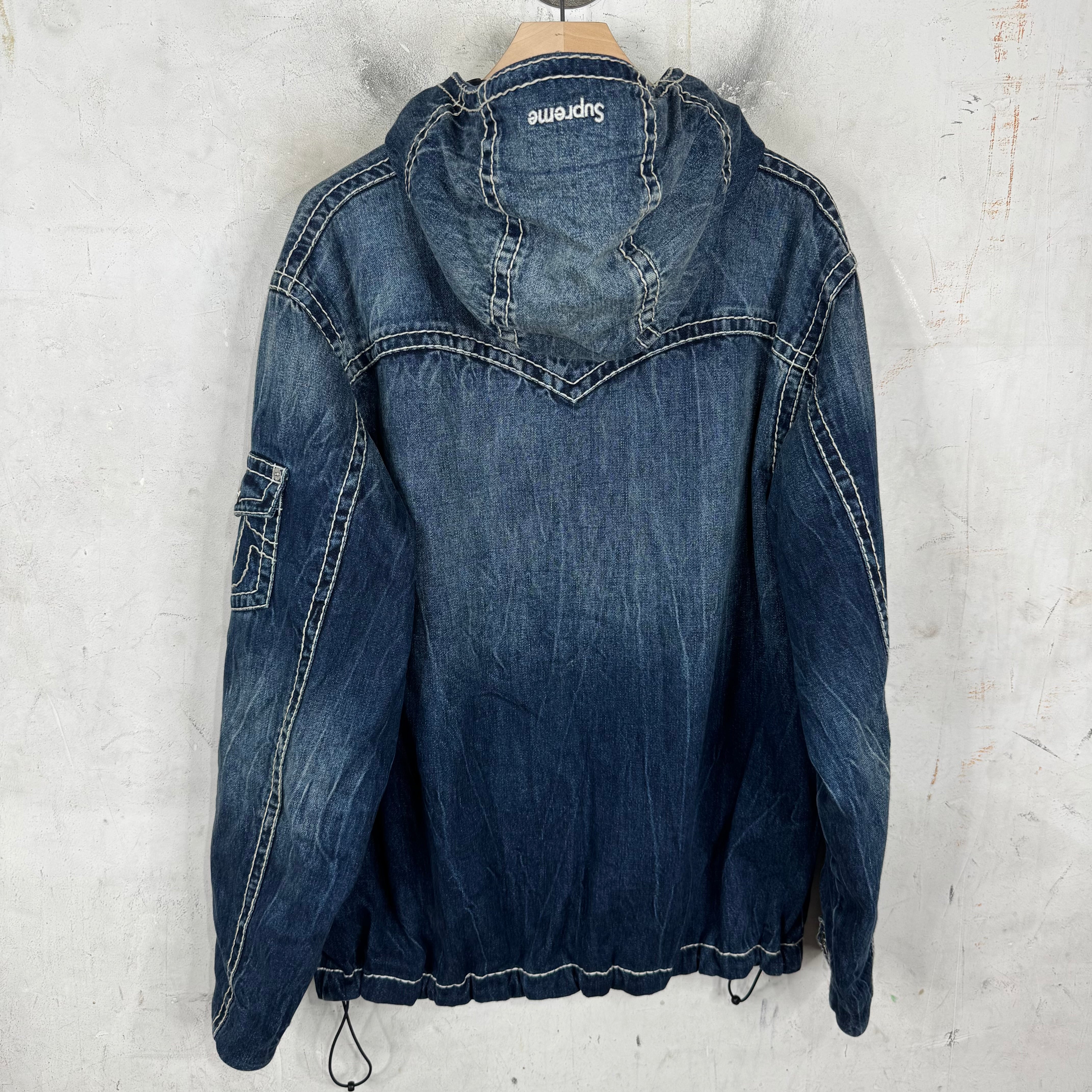 Supreme x True Religion Gore-Tex Denim Parka - Image 2