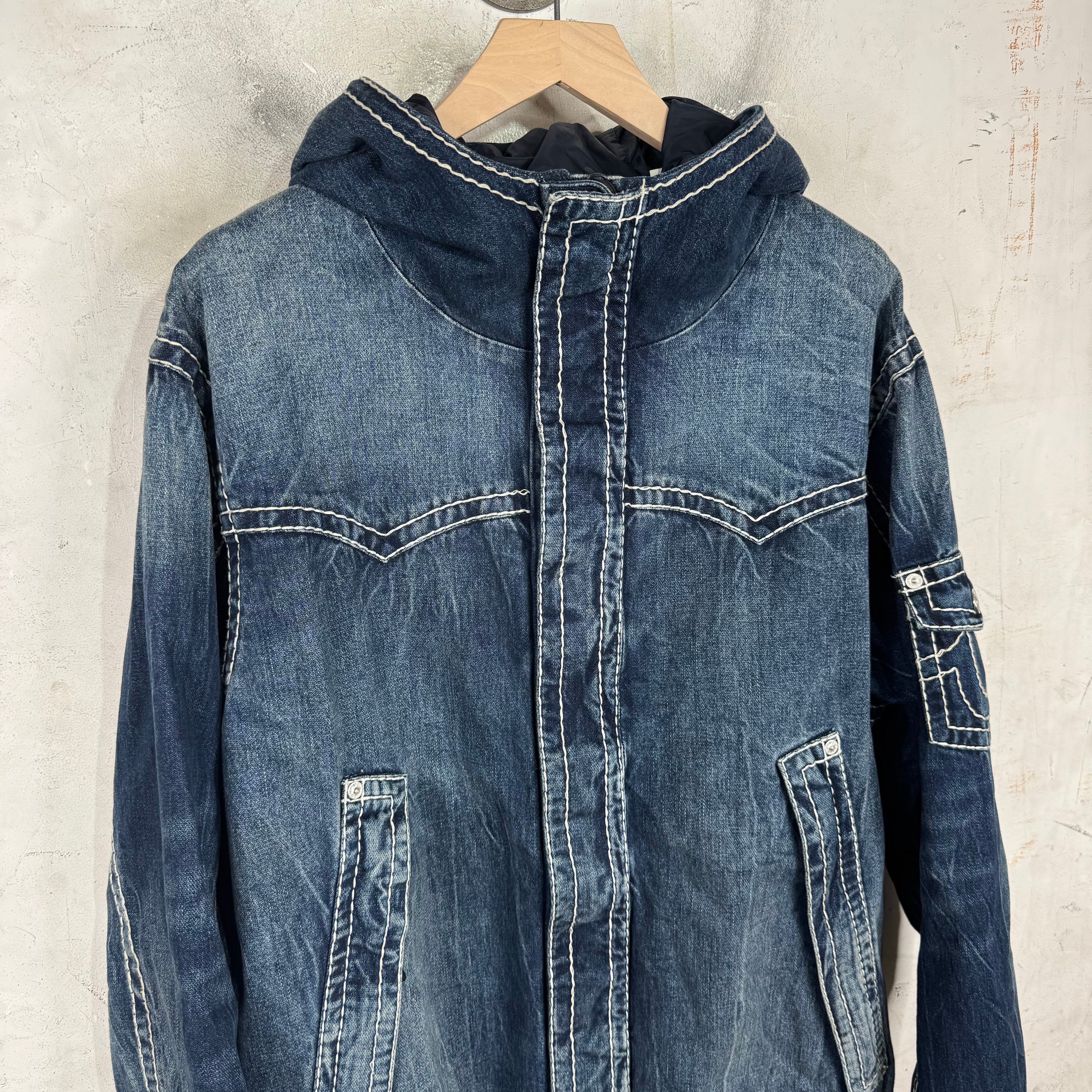 Supreme x True Religion Gore-Tex Denim Parka - Image 5