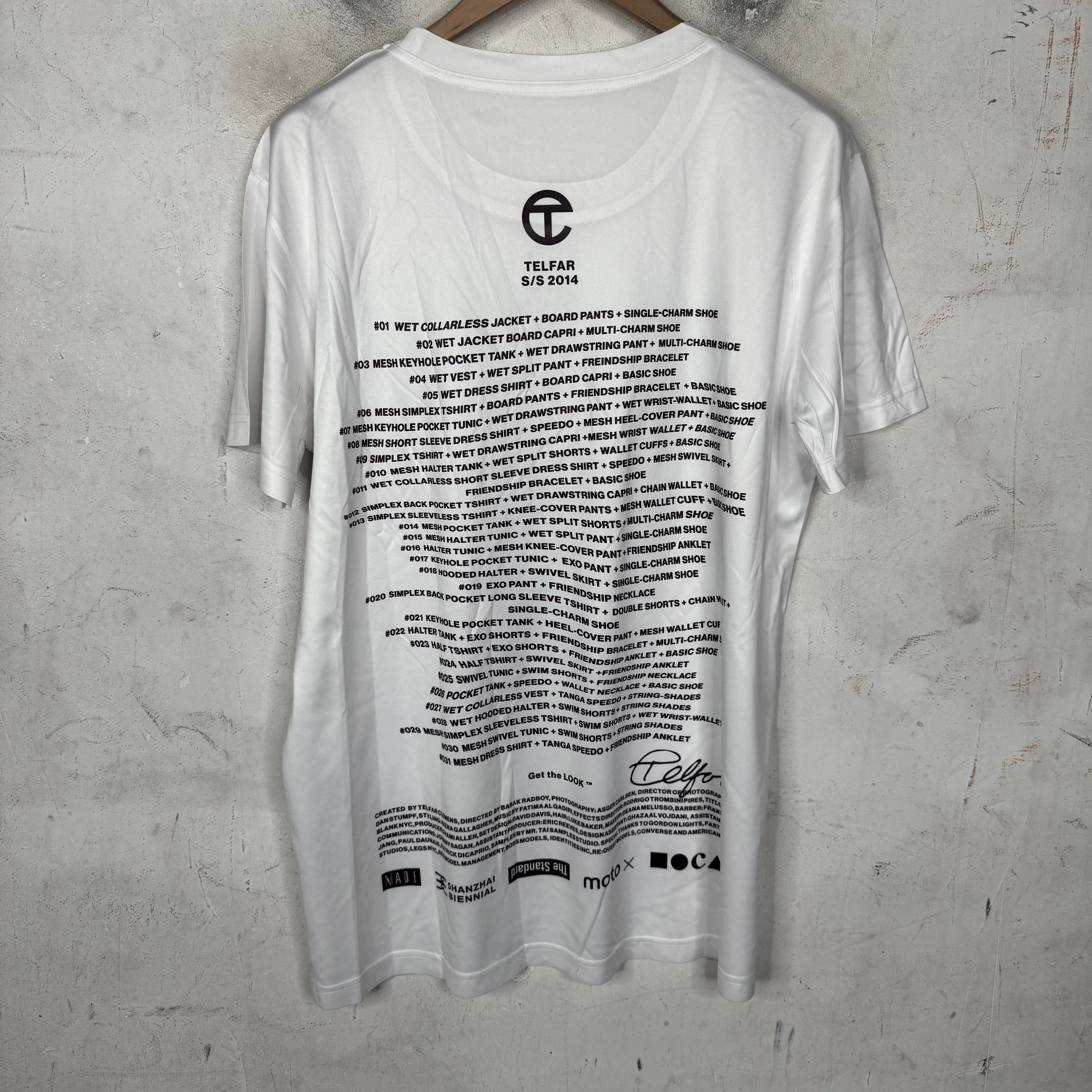 Telfar Get The Look White T-Shirt - Image 2