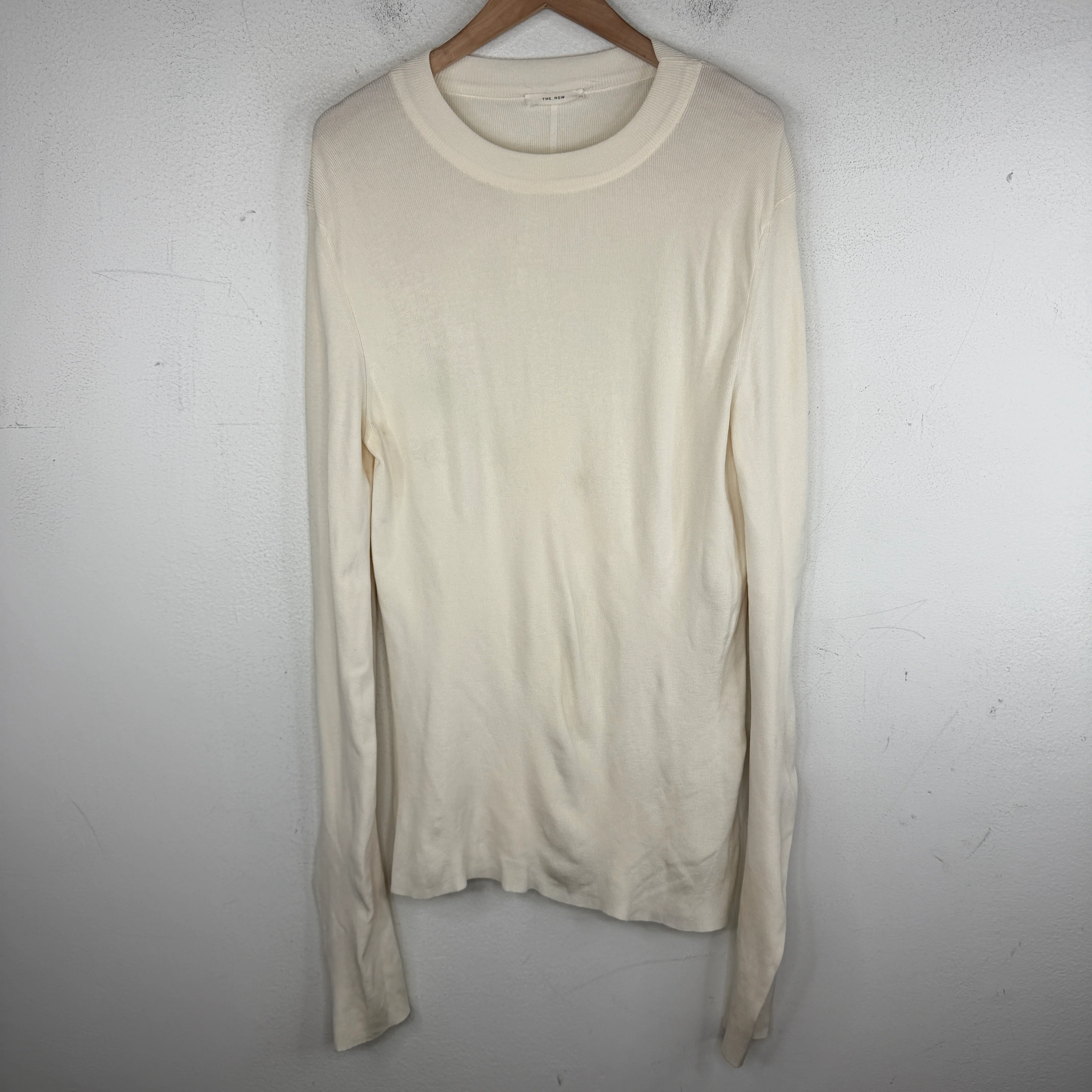The Row Long Thin Knit LS Shirt