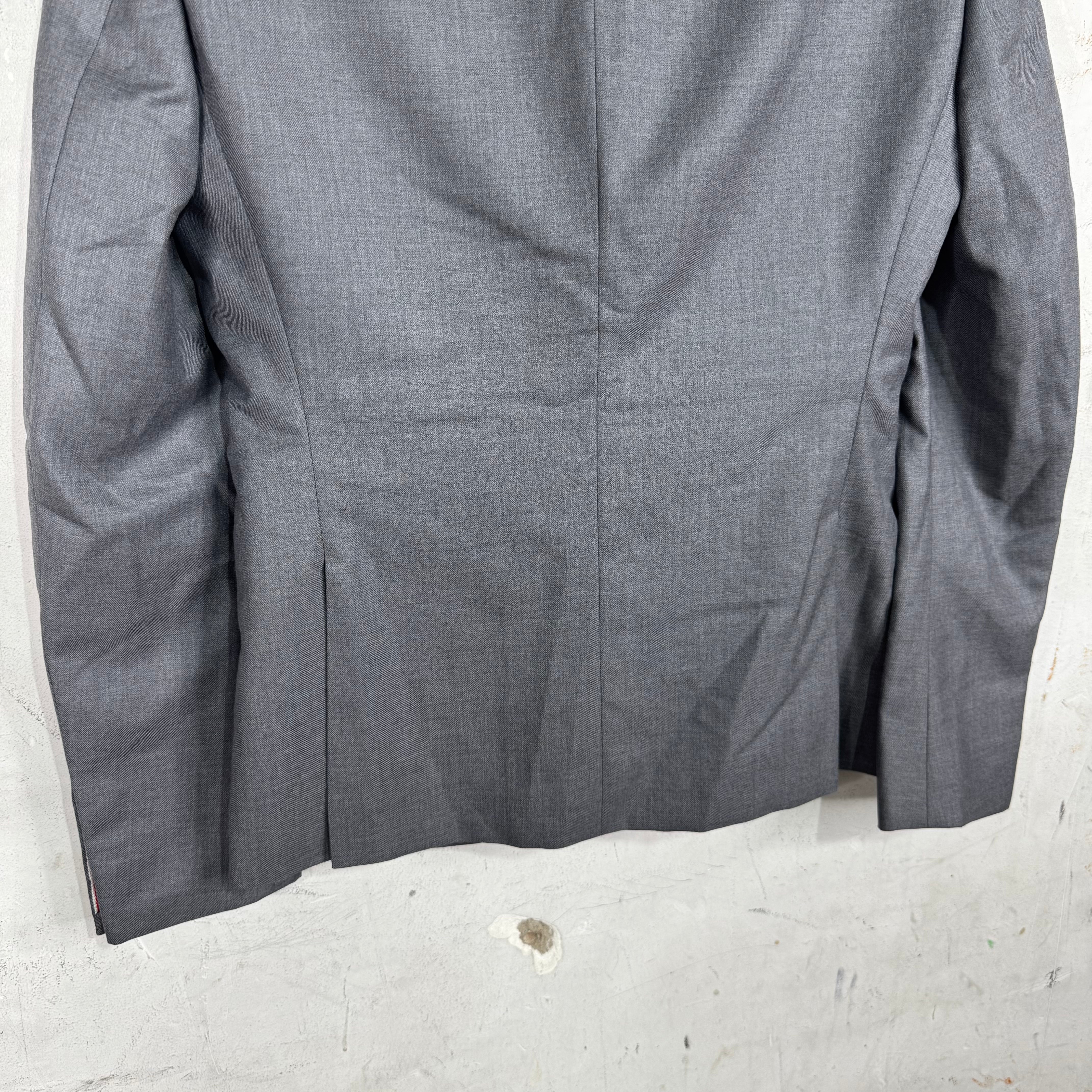 Thom Browne Grey 2-Button Blazer - Image 8