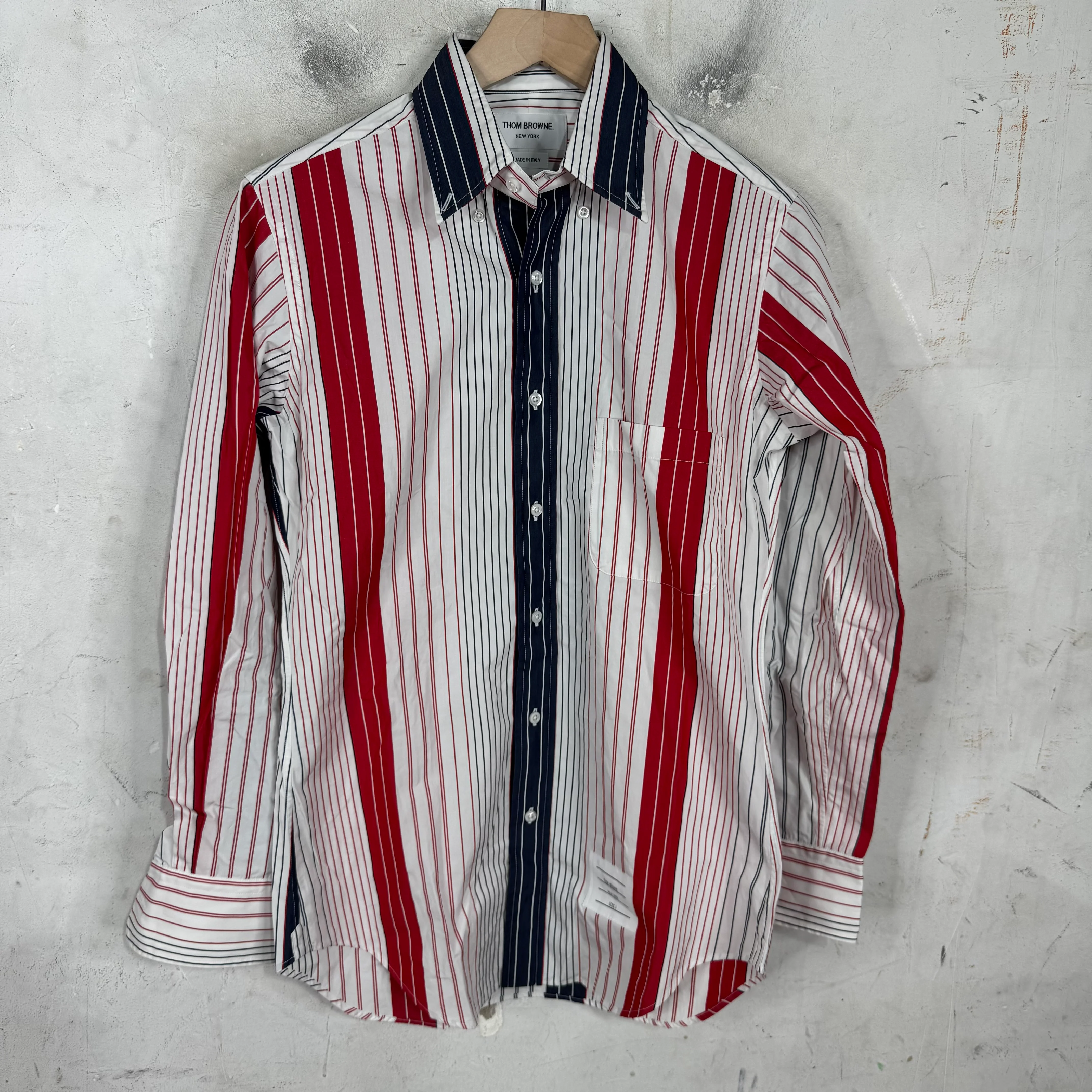 Thom Browne Multi Striped L/S Shirt